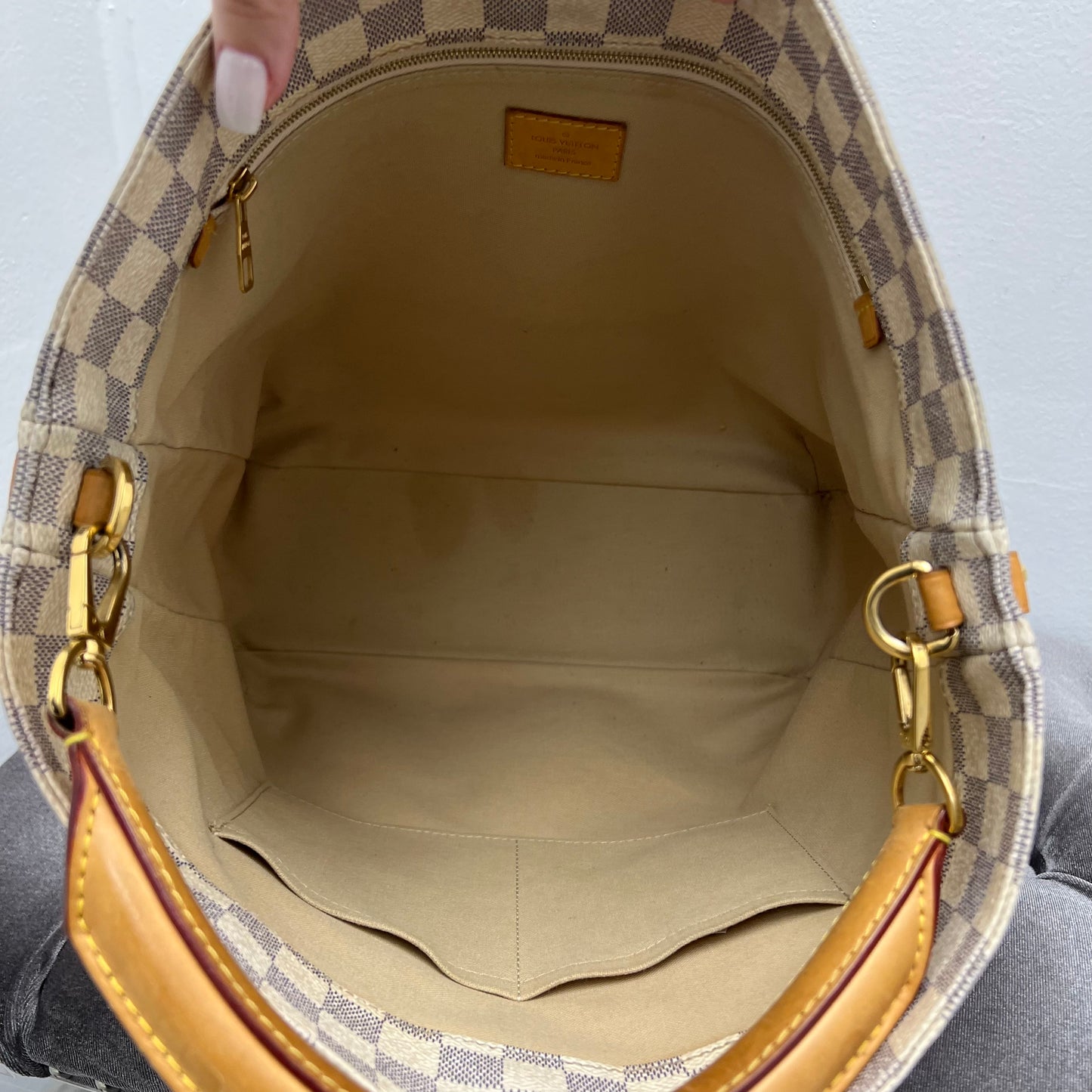 Louis Vuitton Soffi Damier Azur