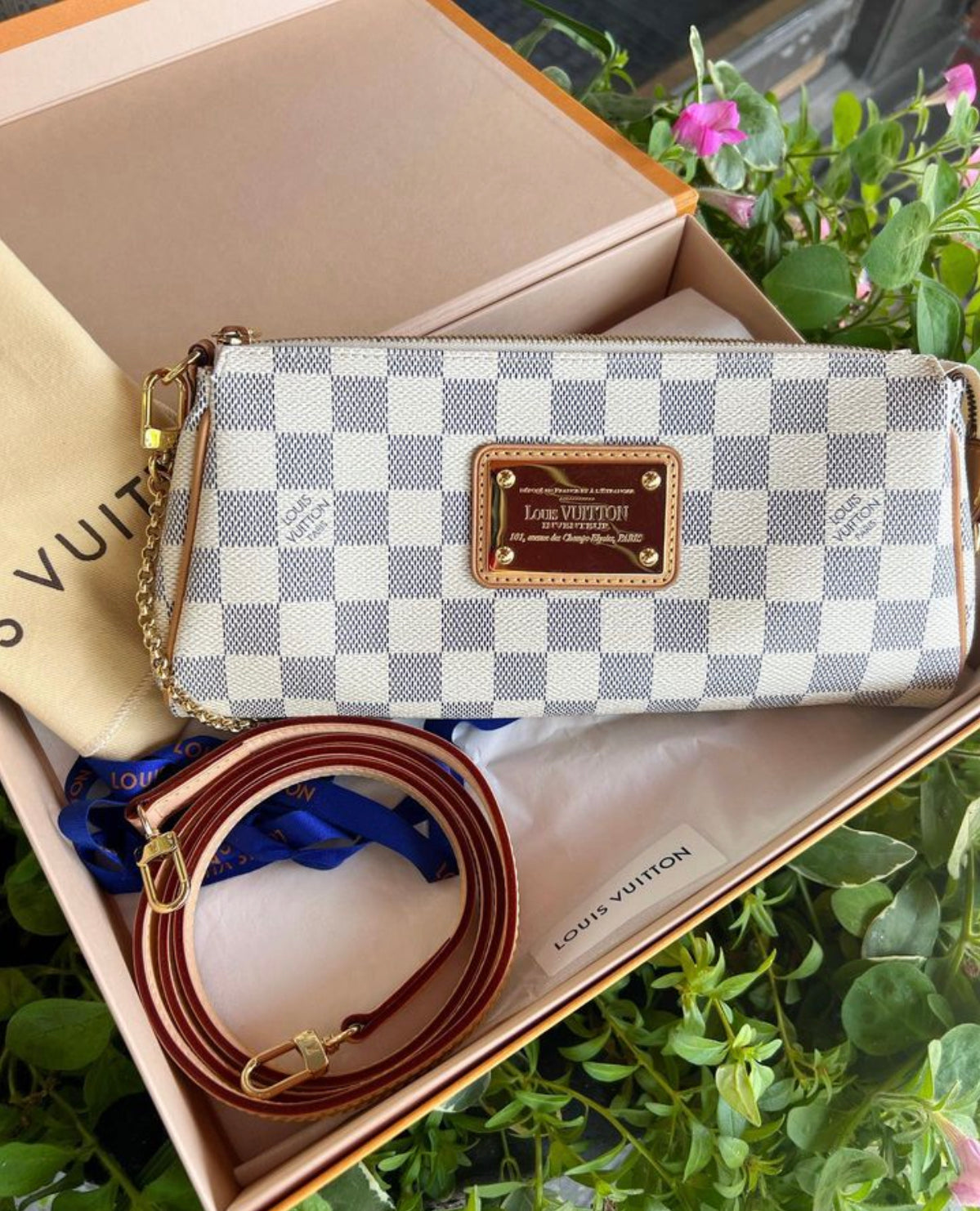 Louis Vuitton Eva Damier Azur