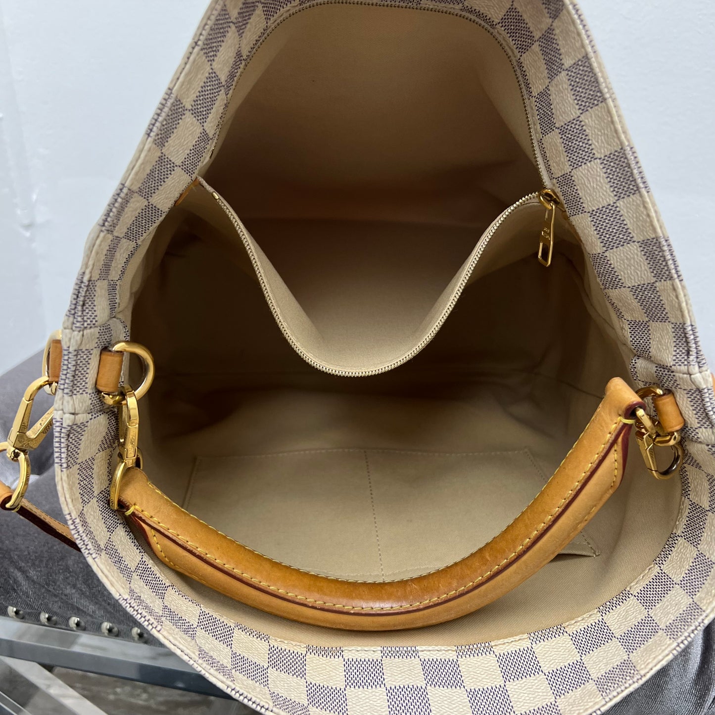 Louis Vuitton Soffi Damier Azur