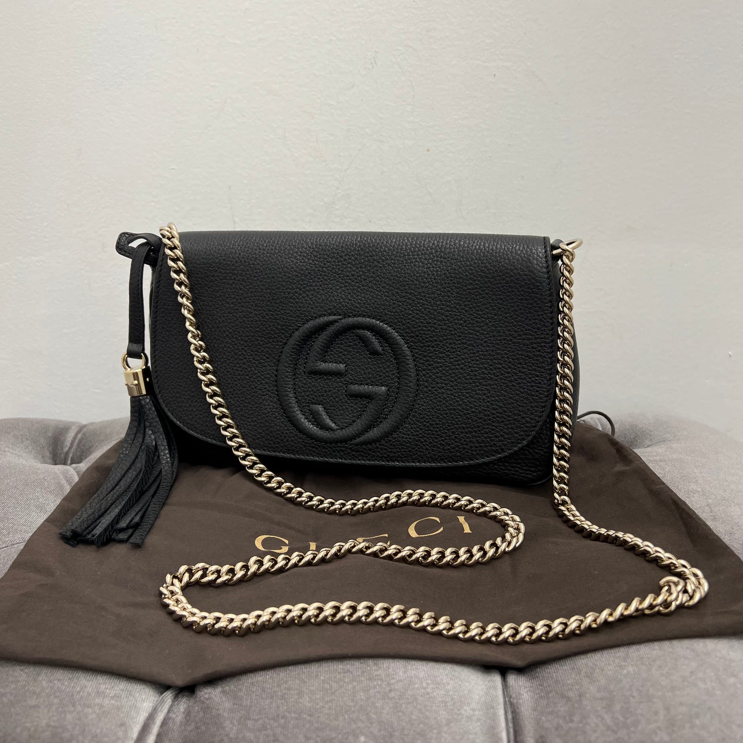 Gucci Soho Chain Crossbody Bag