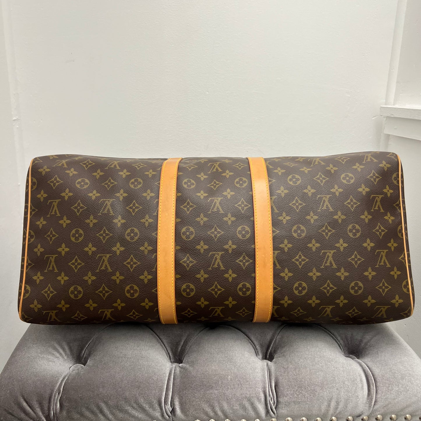 Louis Vuitton Monogram Keepall 55 Duffle Bag