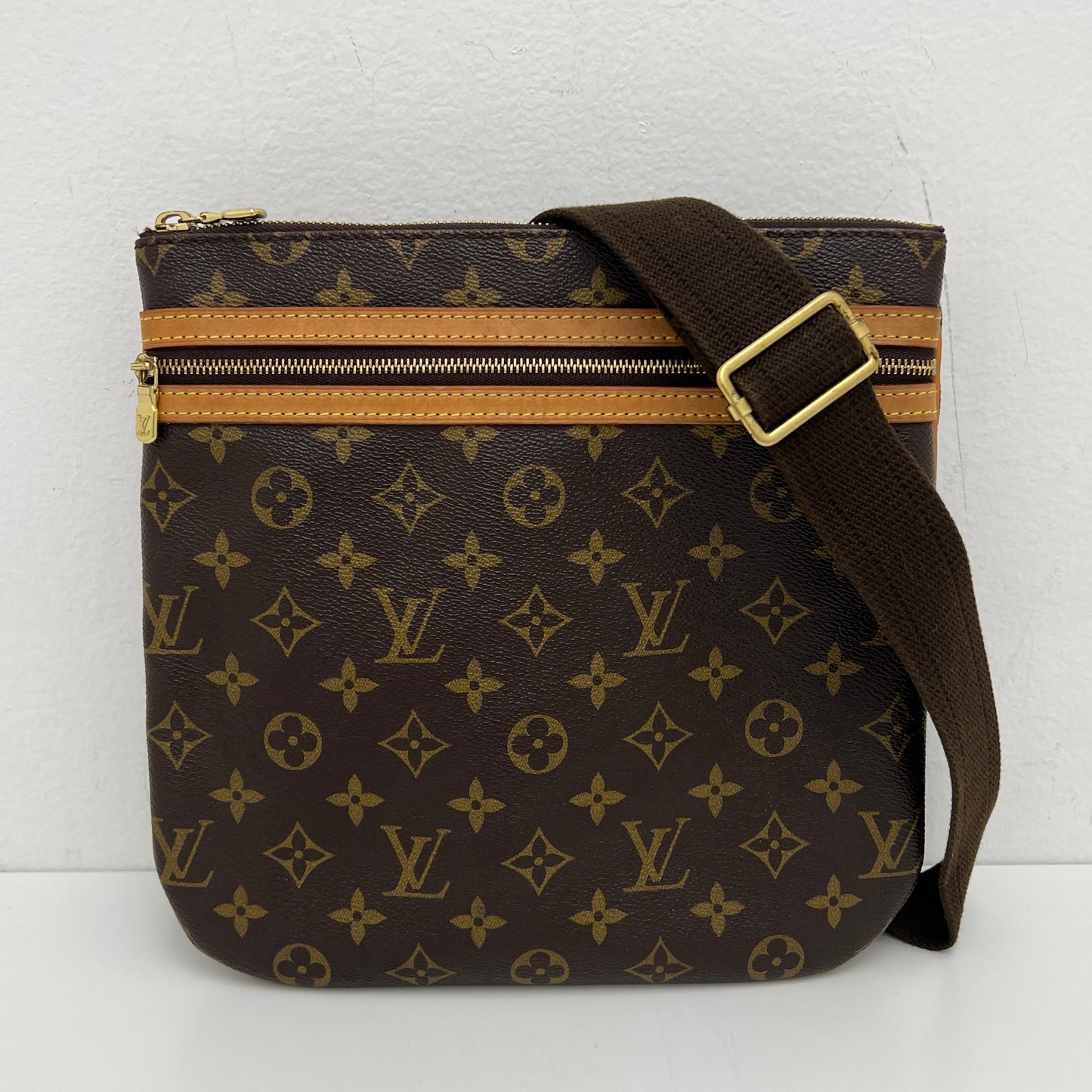 Louis Vuitton Bosphore Pochette Crossbody, Monogram