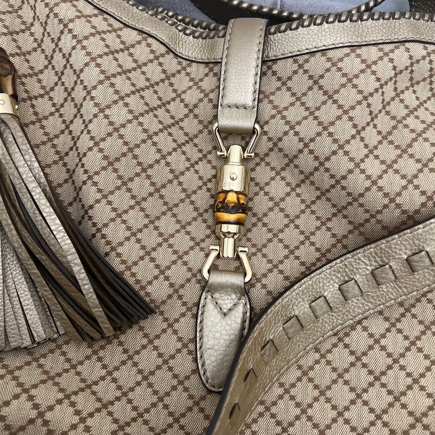 Gucci Jackie Bag Diamanté Medium