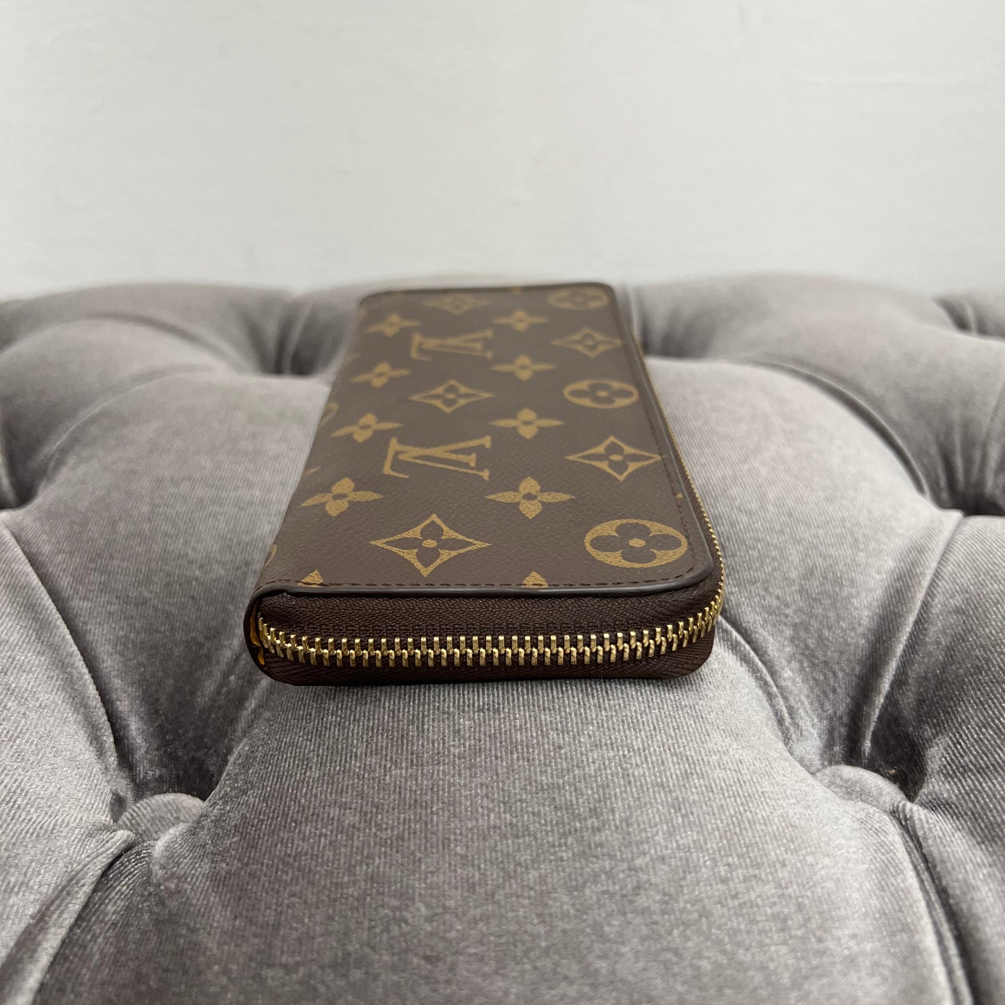 Louis Vuitton Clemence Wallet Monogram Yellow