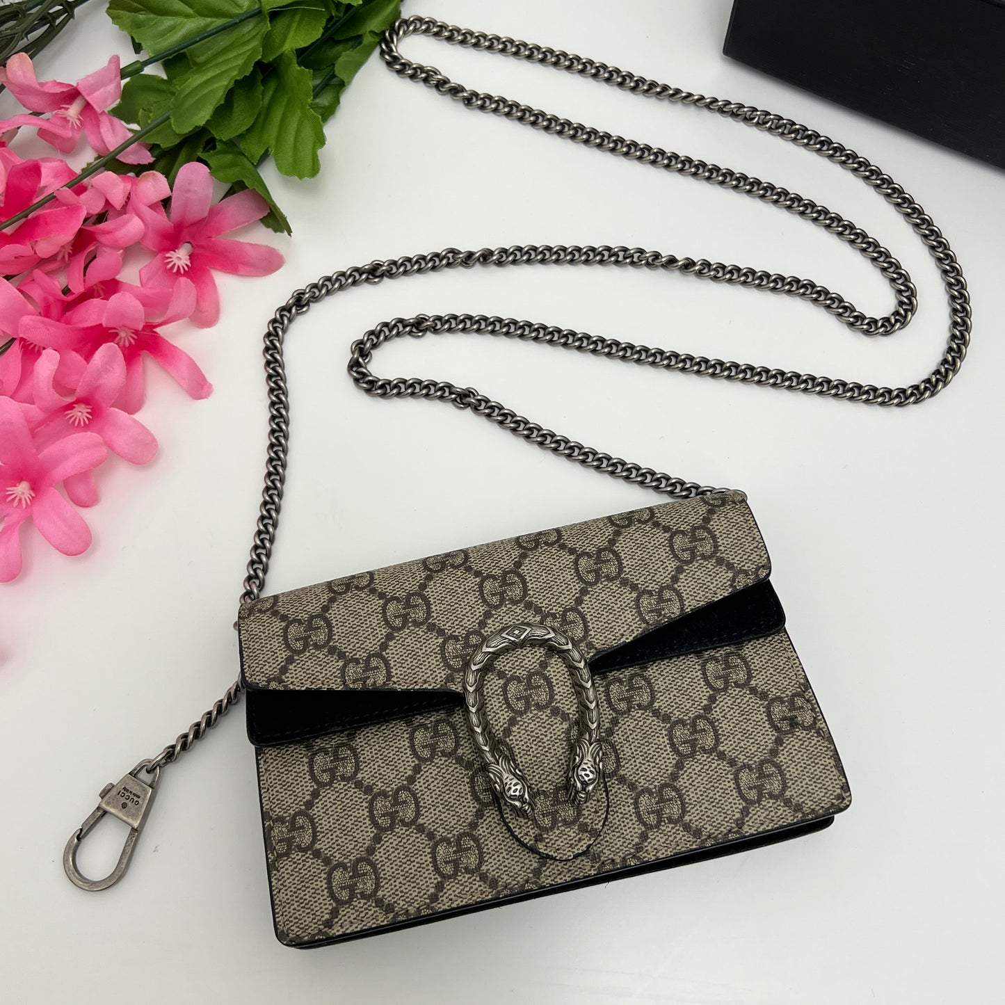 Gucci Super Mini Dionysus Crossbody GG canvas