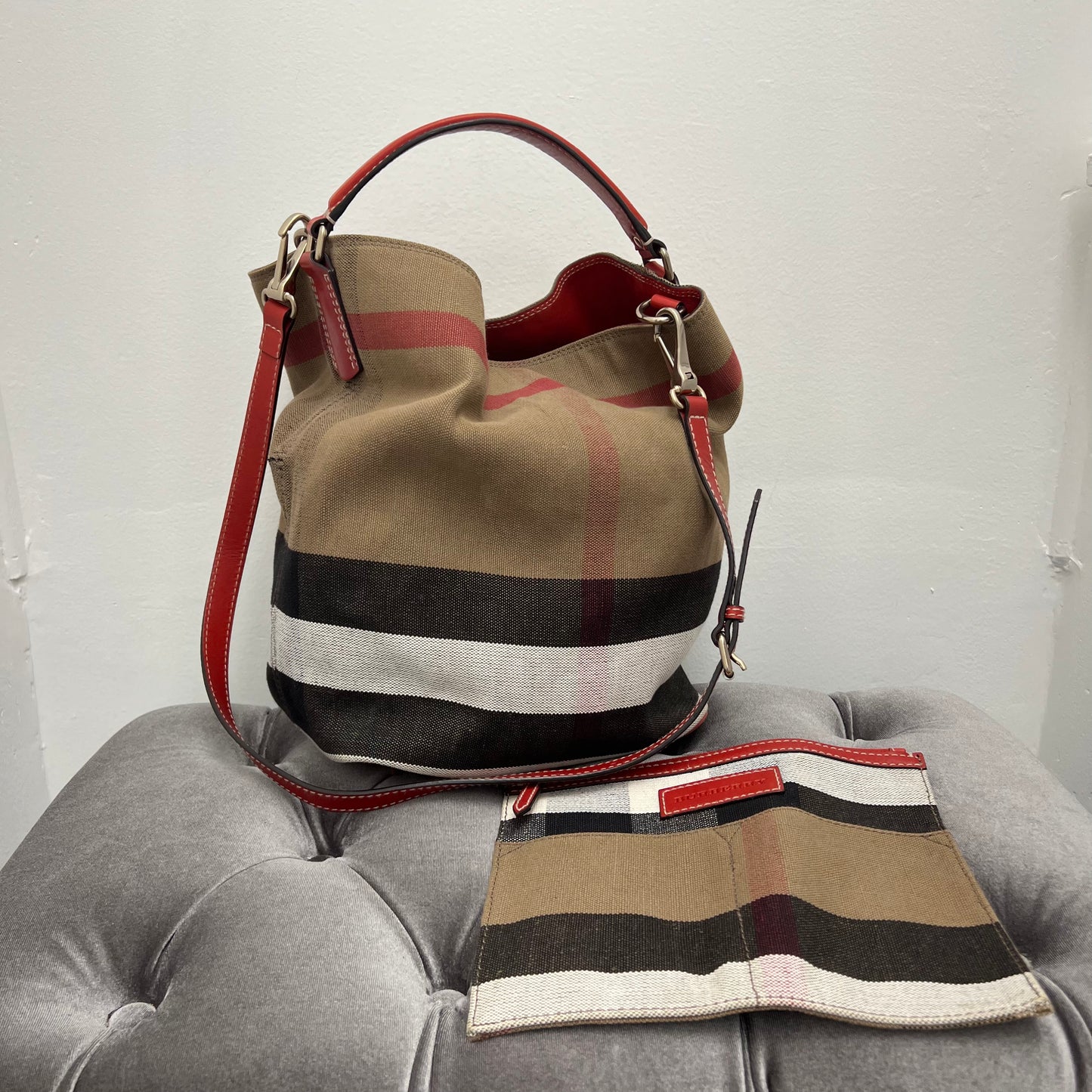 Burberry Medium Susanna Hobo Bucket