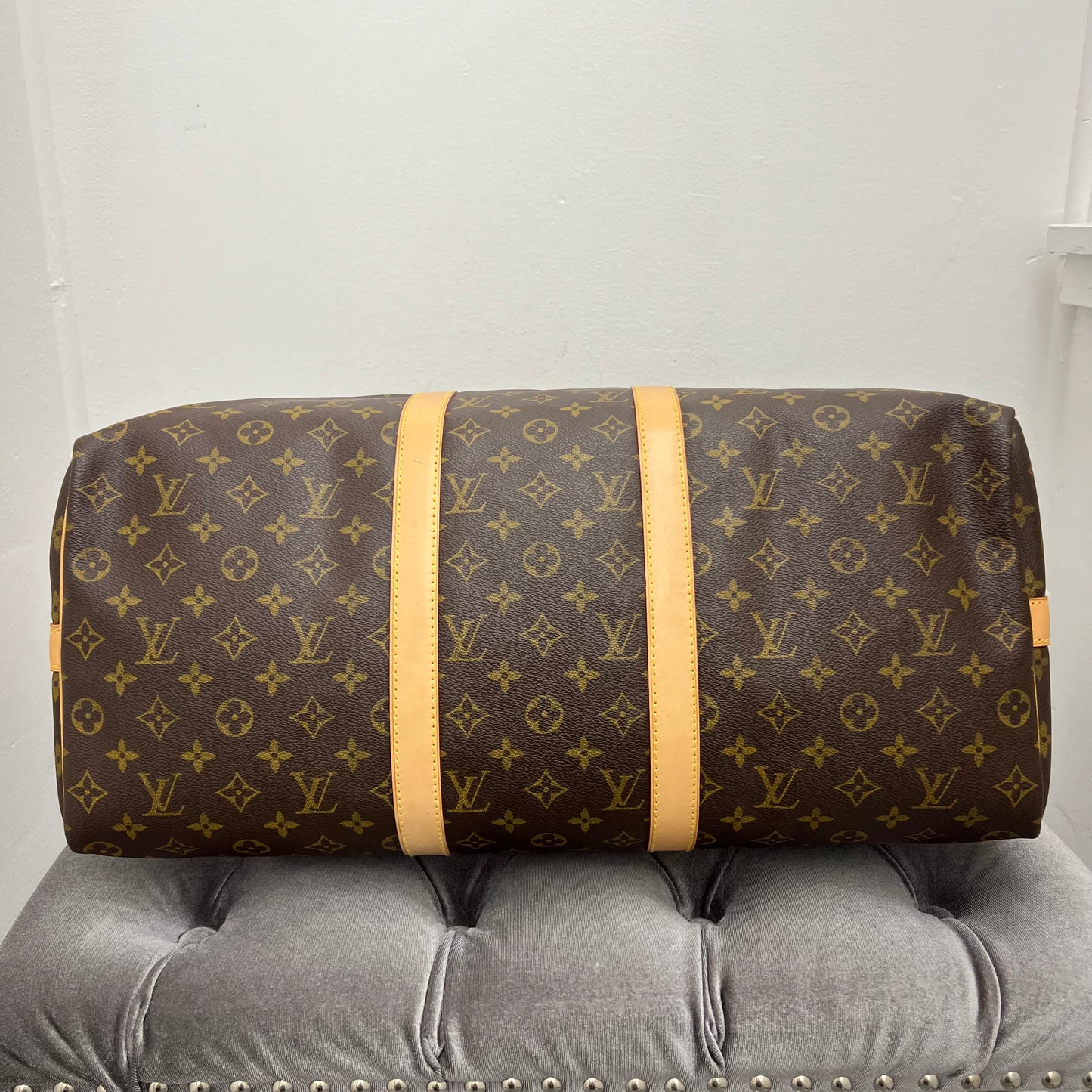 Louis Vuitton Monogram Keepall 50 Bandouliere Duffle Bag