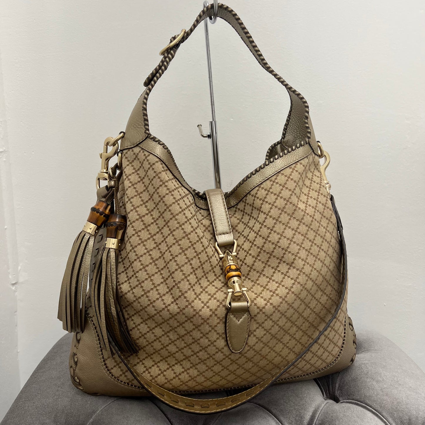 Gucci Jackie Bag Diamanté Medium