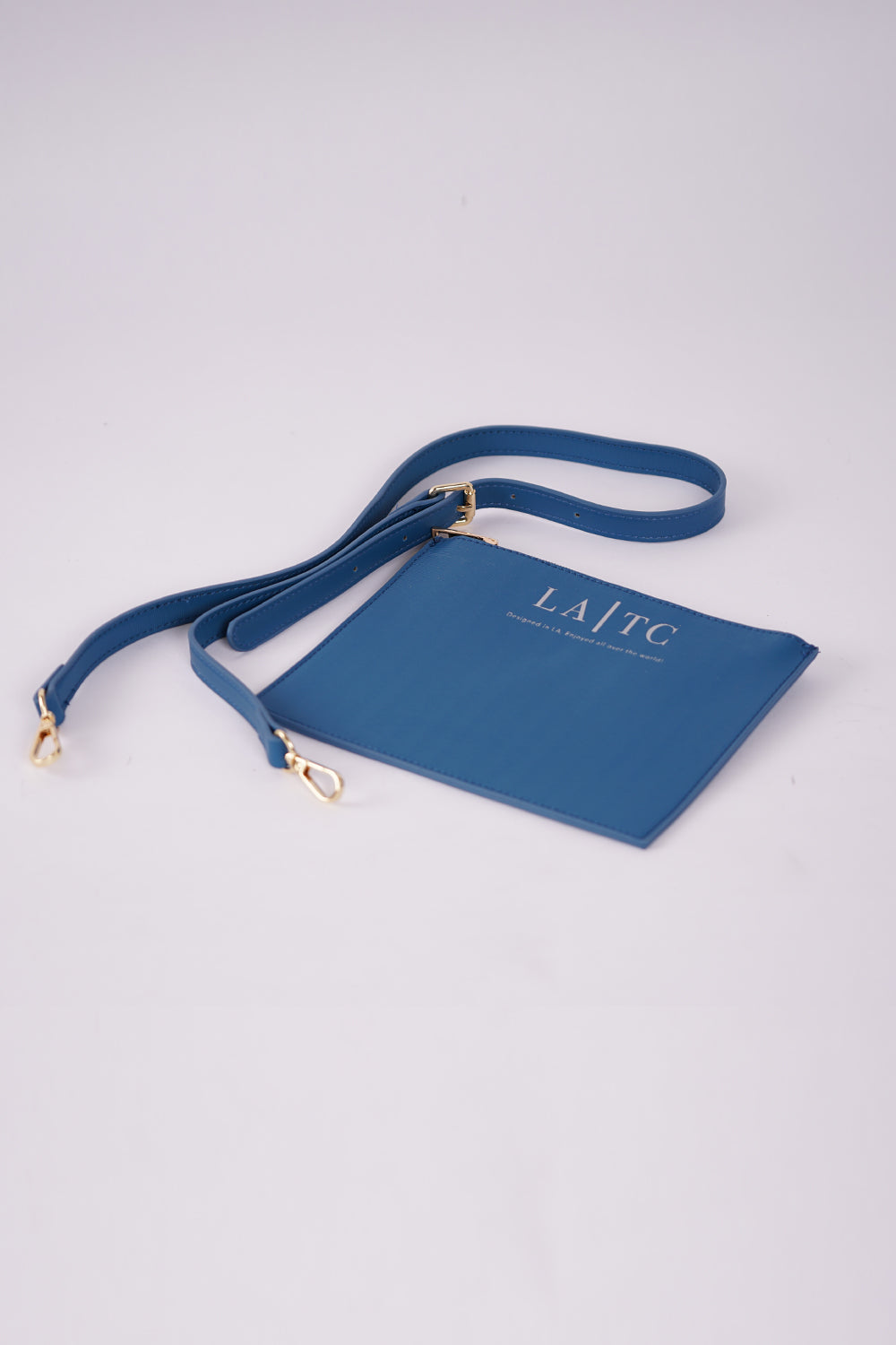 Vegan Leather Fashion Tote with Removable Pouch & Removable Crossbody Strap