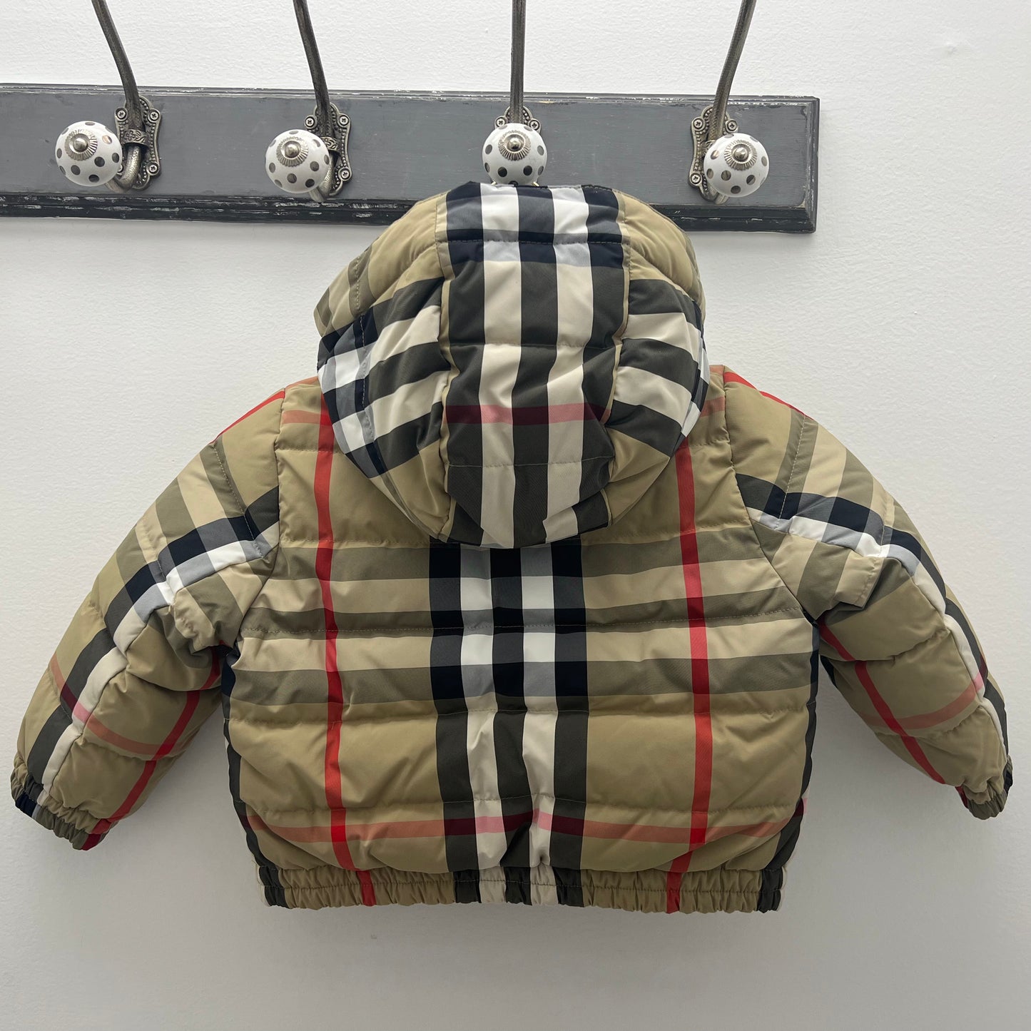 Burberry Kids Reversible Coat, 3 Youth