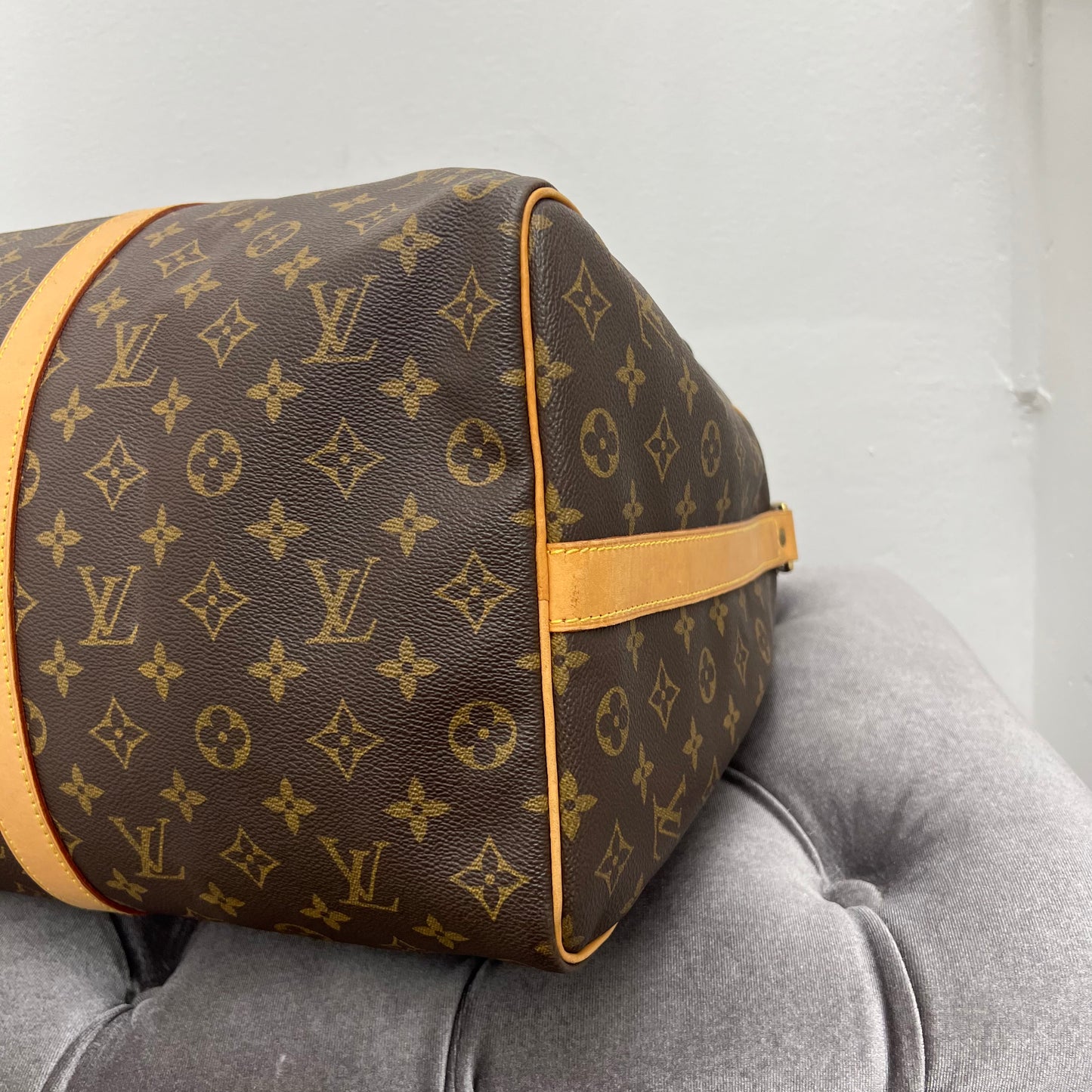 Louis Vuitton Monogram Keepall 50 Bandouliere Duffle Bag