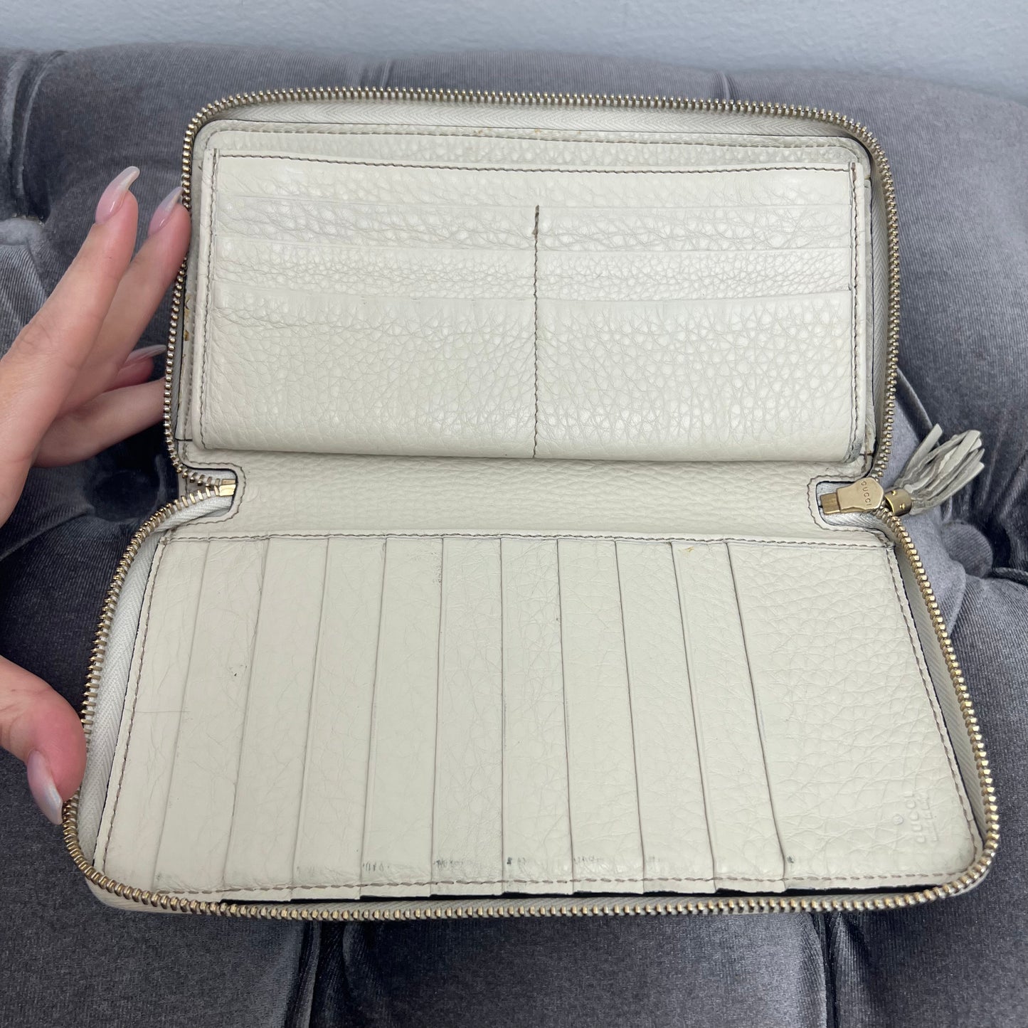 Gucci Soho Zip Around Wallet