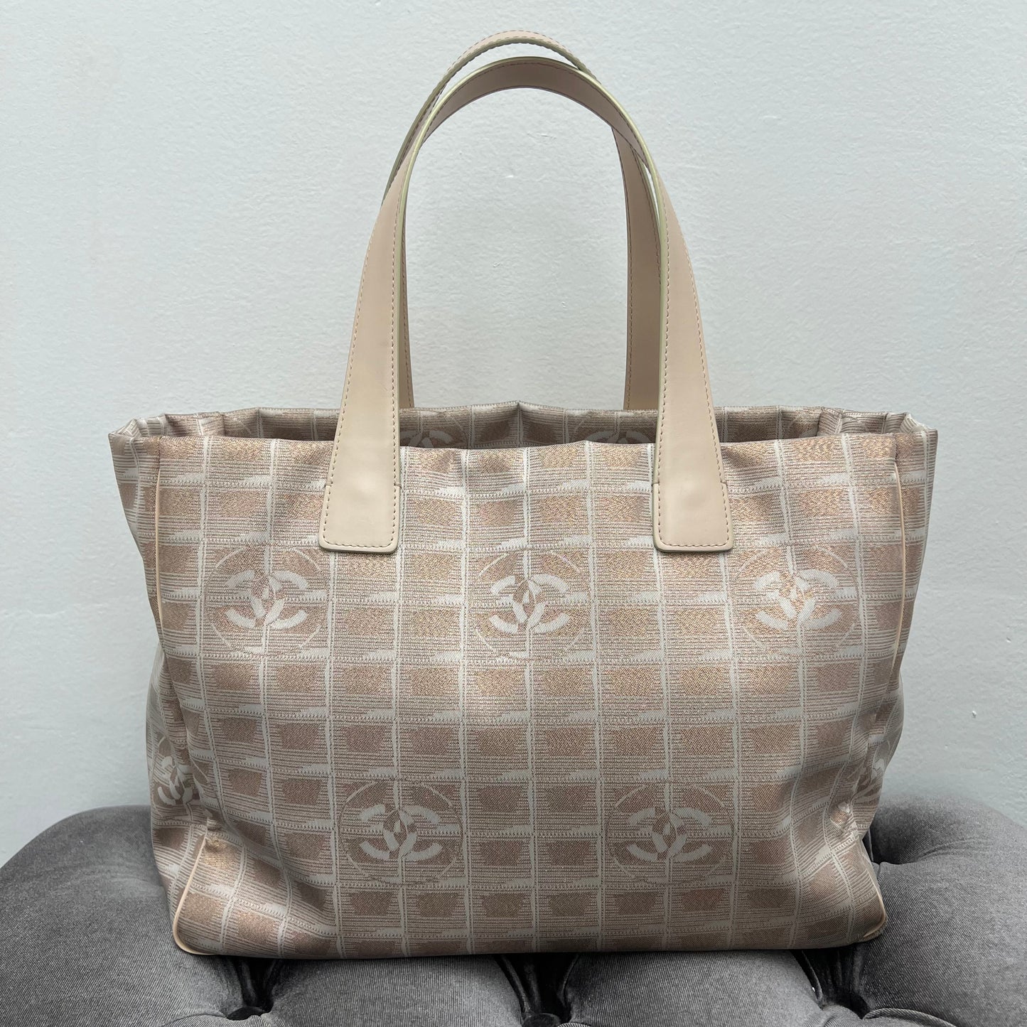 Chanel Travel Line Large Nylon Tote