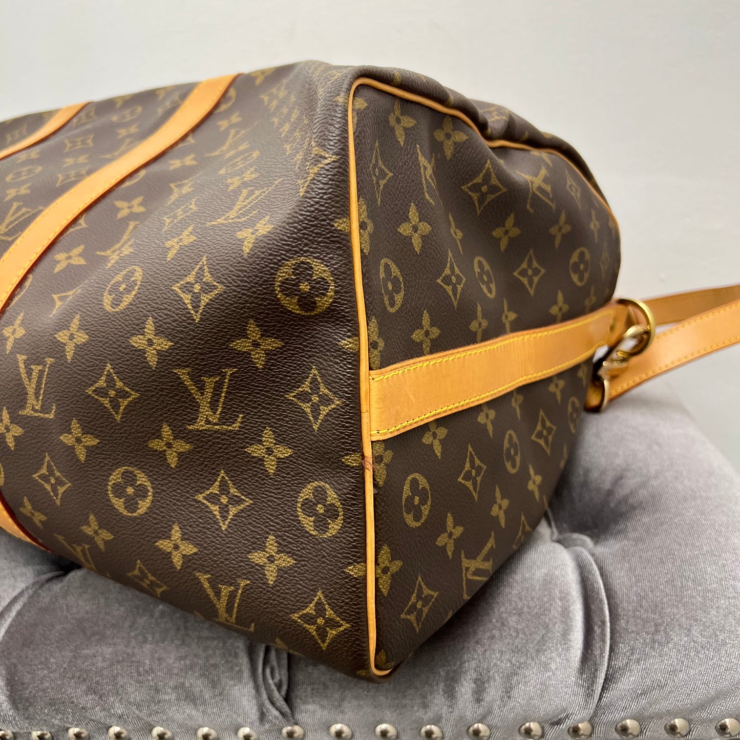 Louis Vuitton Monogram Keepall 50 Bandouliere Duffle Bag