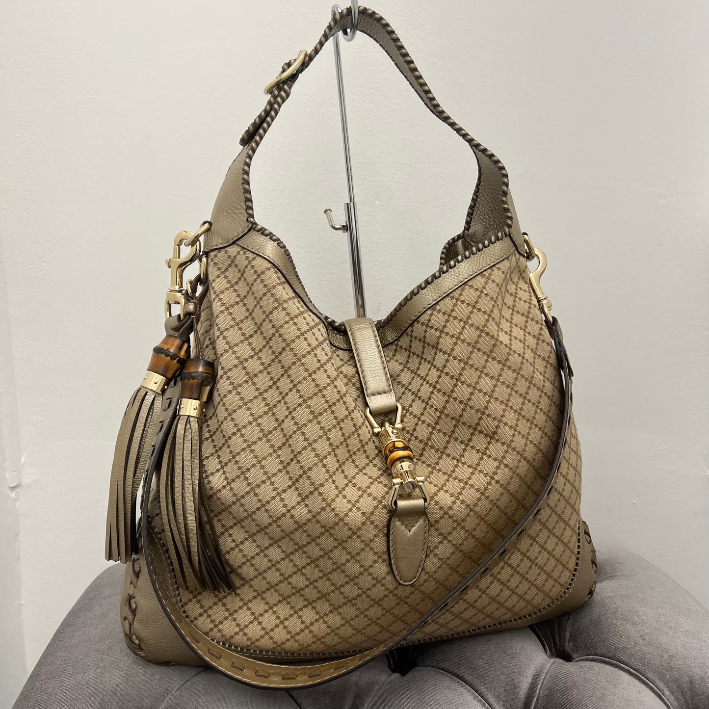 Gucci Jackie Bag Diamanté Medium