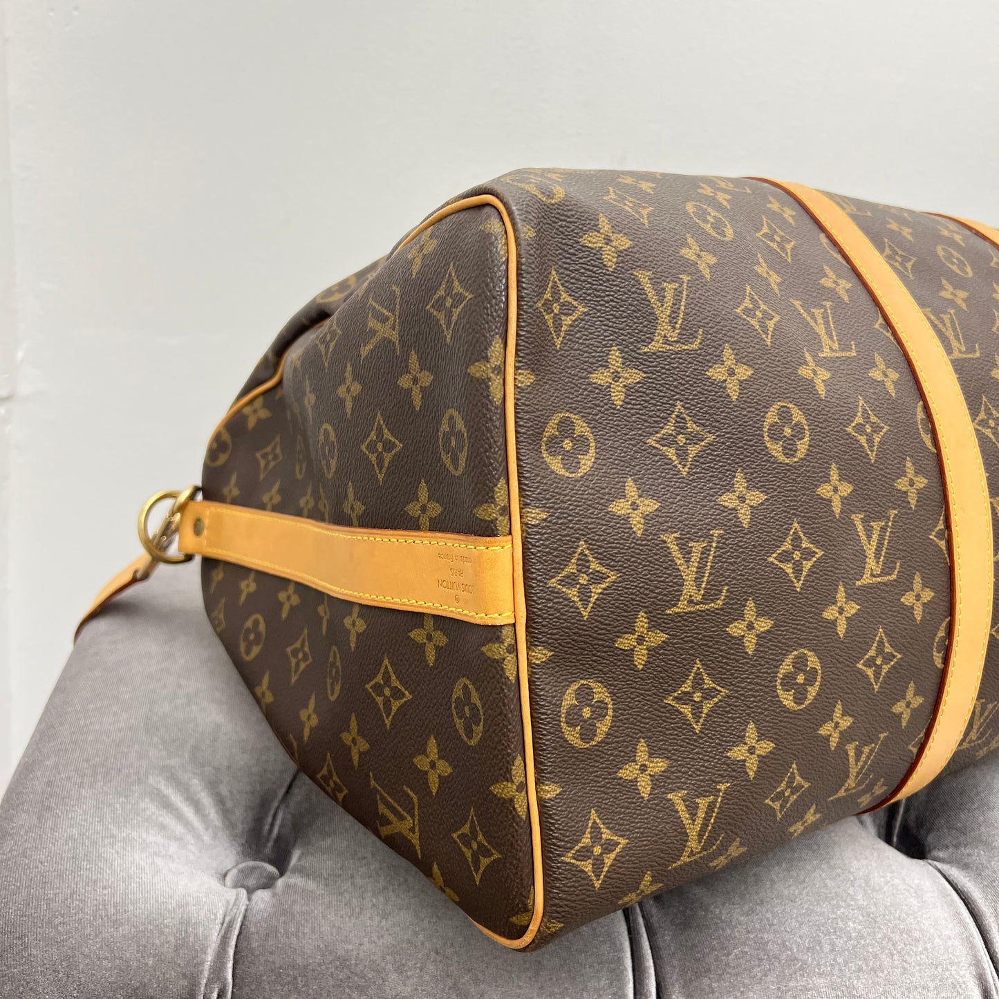 Louis Vuitton Monogram Keepall 50 Bandouliere Duffle Bag