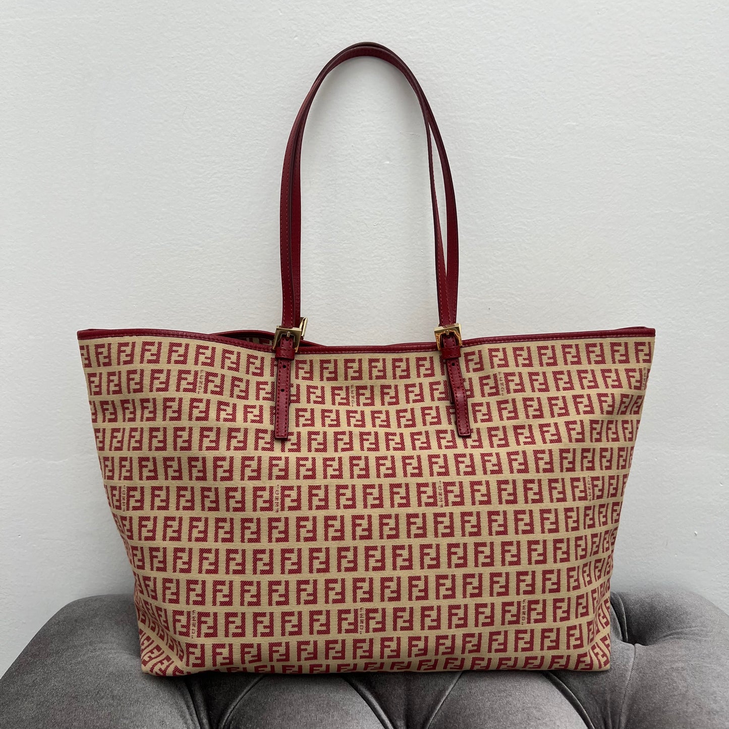 Fendi Zucchino Tote Bag