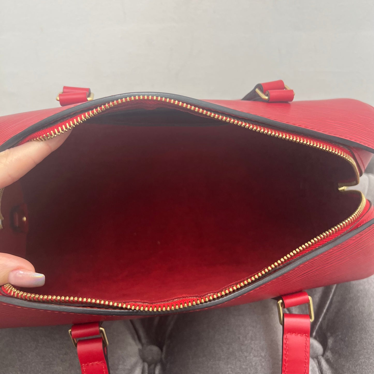 Louis Vuitton Papillon Set Epi Red