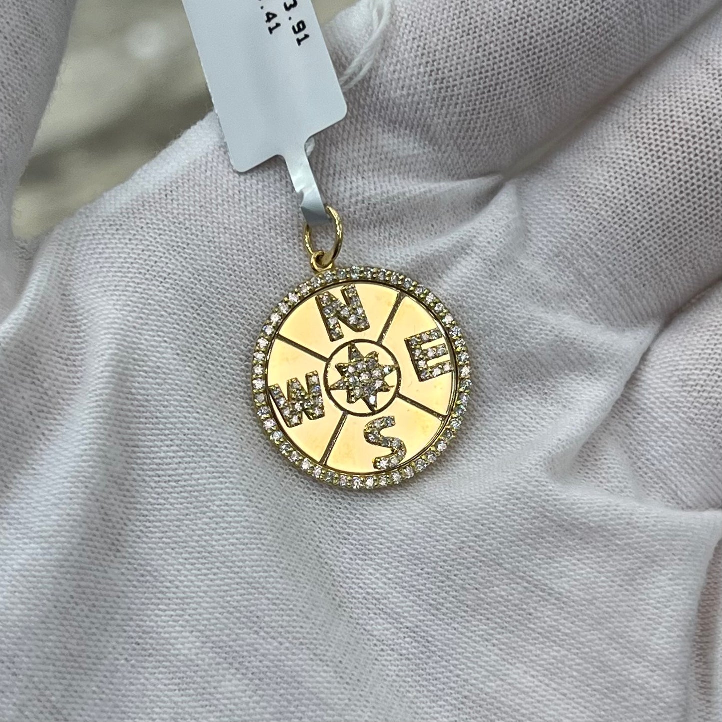 18k Gold NWES Pendant
