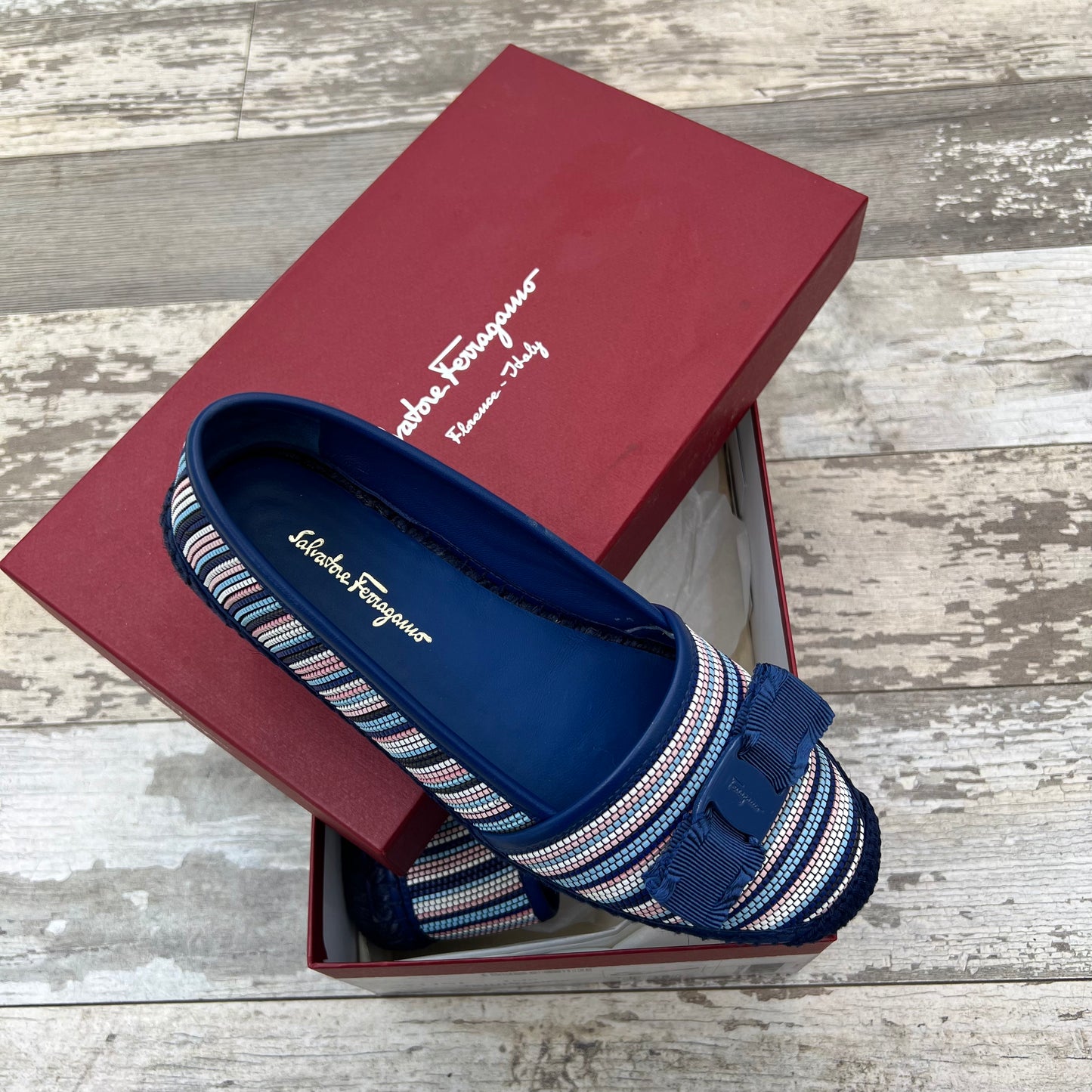 Salvatore Ferragamo Emeline Flats, Size 7