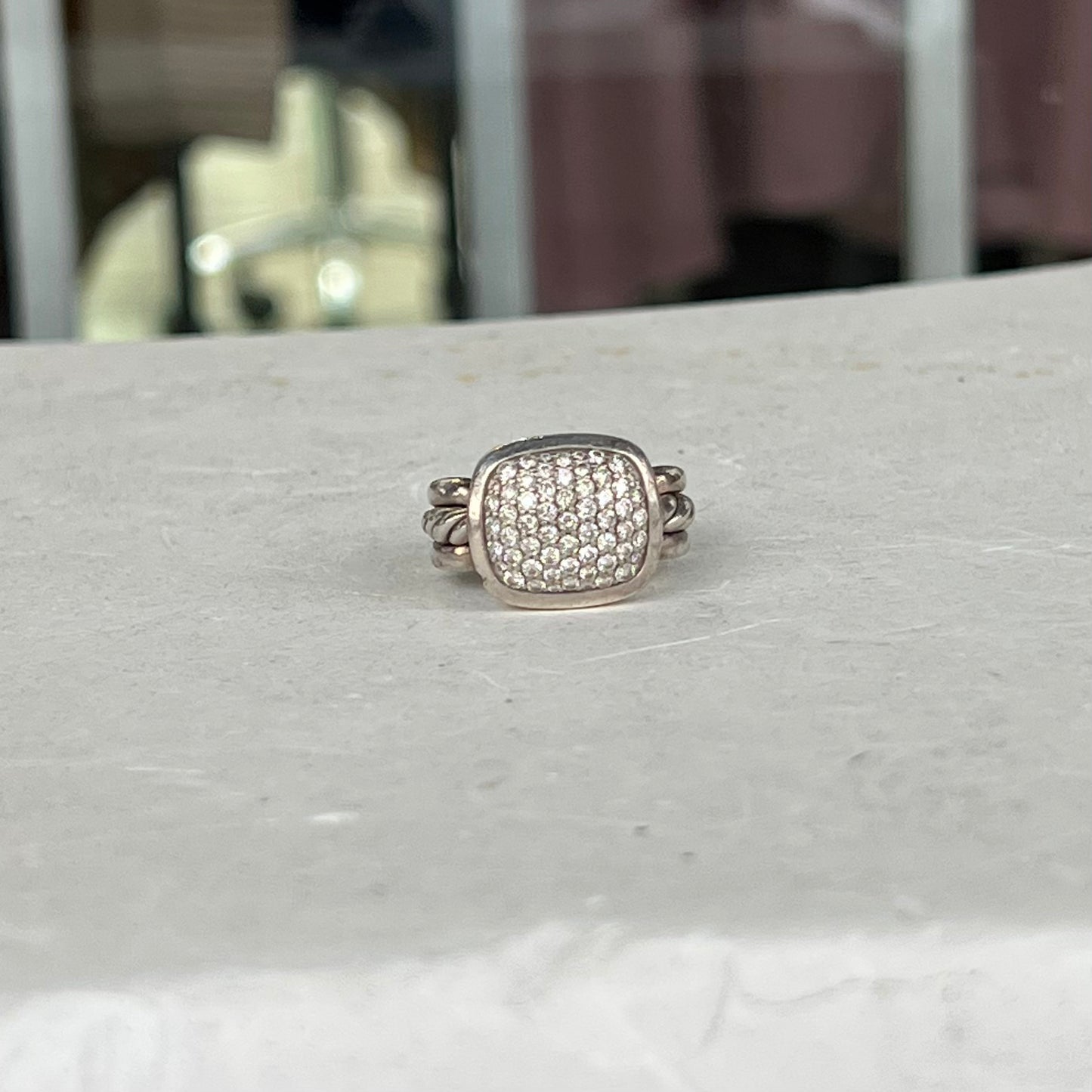 David Yurman Wellesley Statement Ring, Size 6