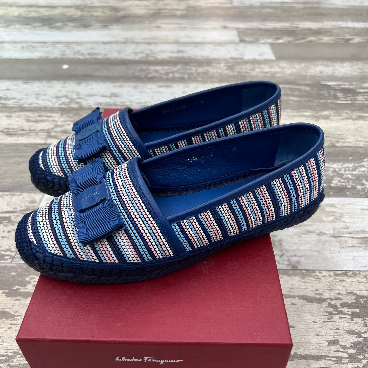 Salvatore Ferragamo Emeline Flats, Size 7