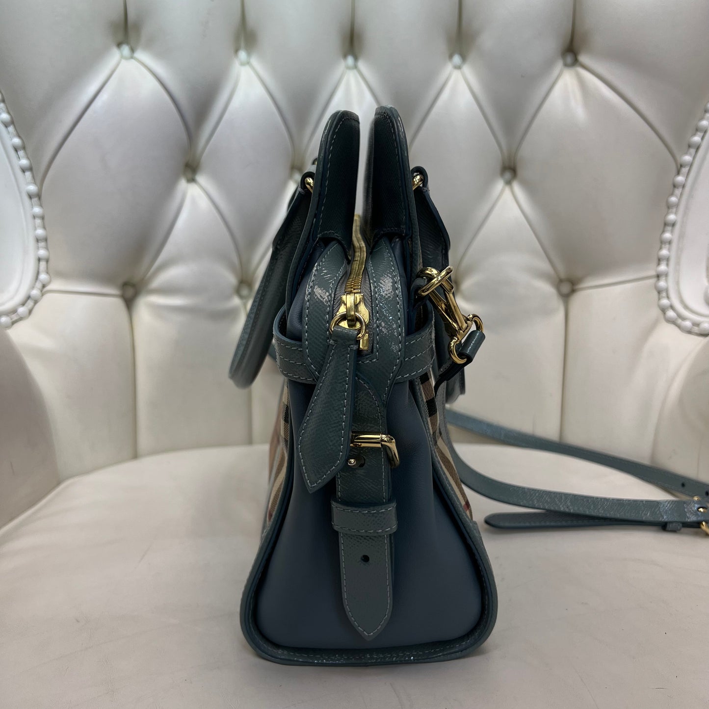Burberry Eucalyptus 2 Way Bag