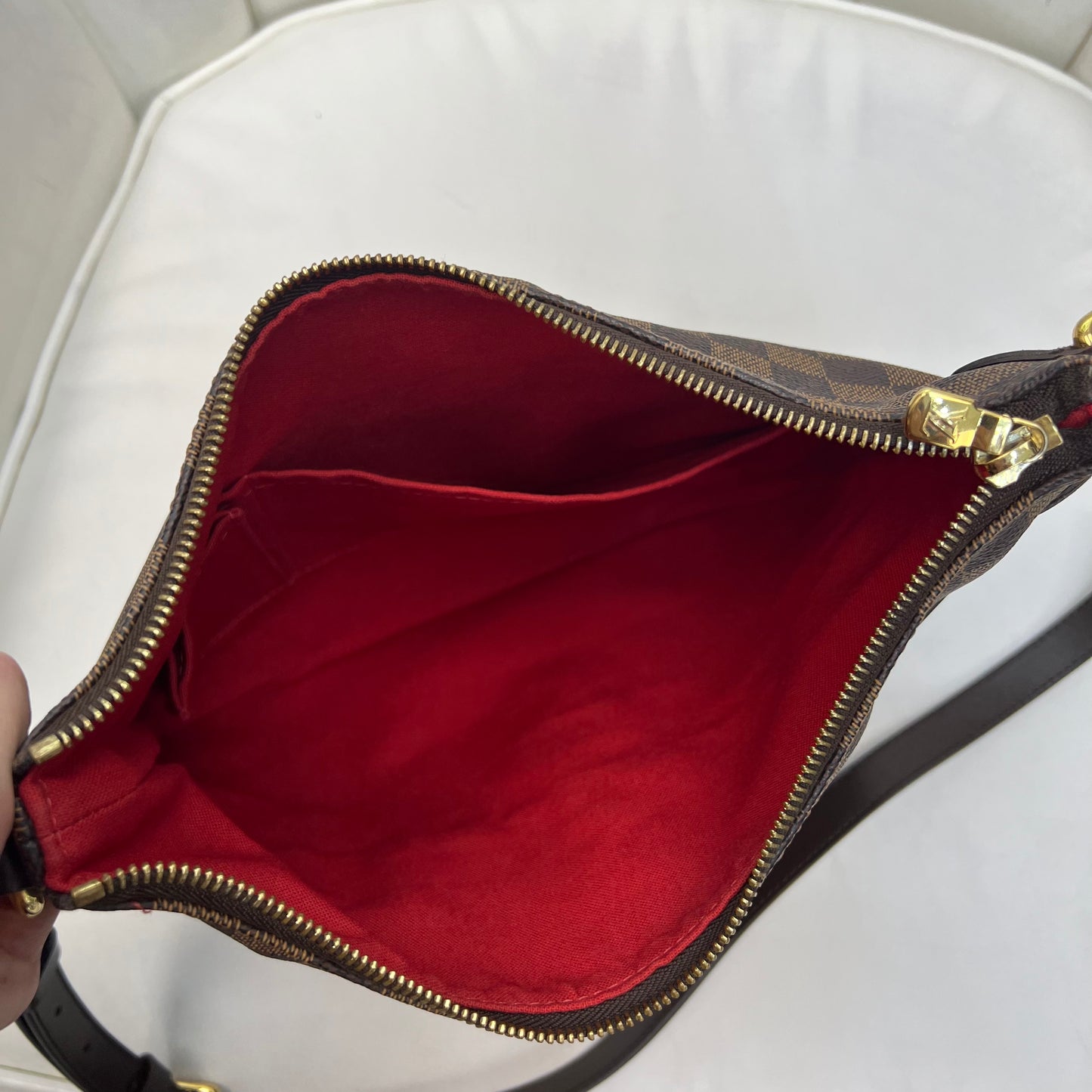 Louis Vuitton Bloomsbury Damier Ebene Crossbody