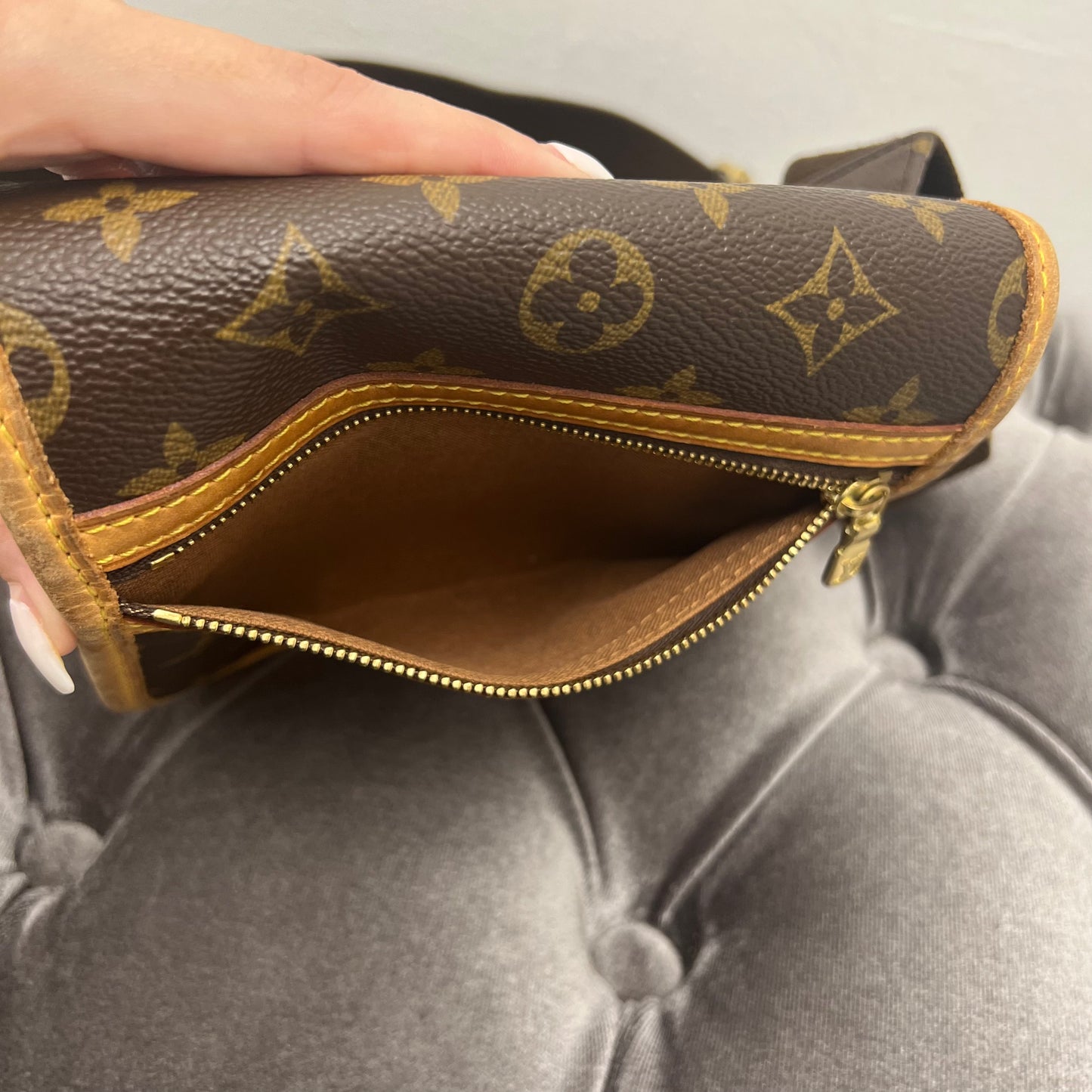 Louis Vuitton Bosphore Waist Belt Bag Monogram