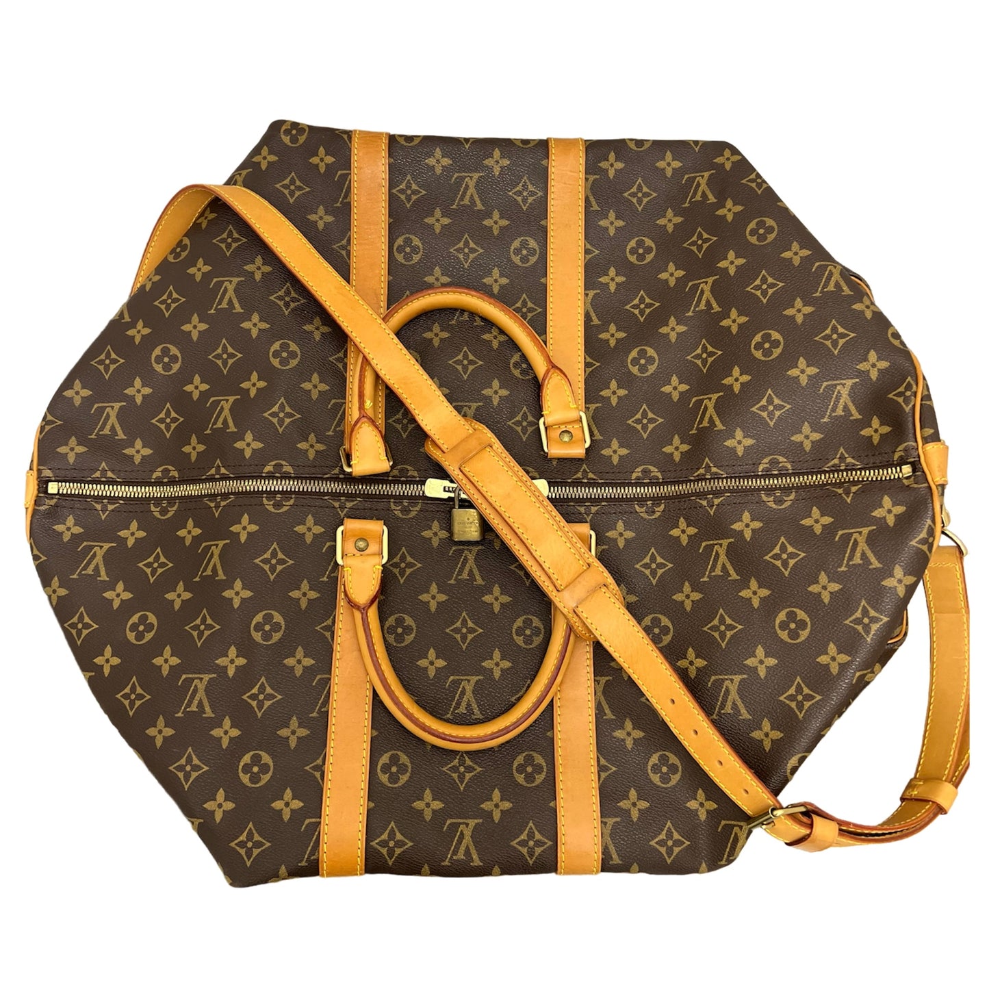 Louis Vuitton Keepall 55 Bandouliere Monogram Duffle Bag
