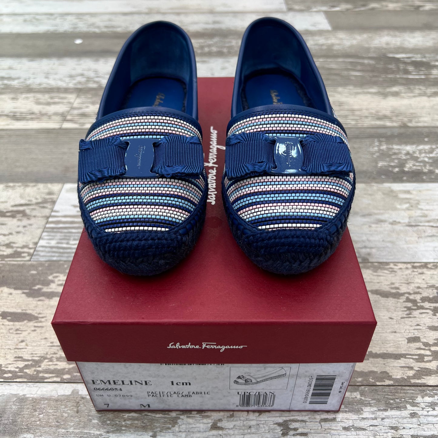 Salvatore Ferragamo Emeline Flats, Size 7