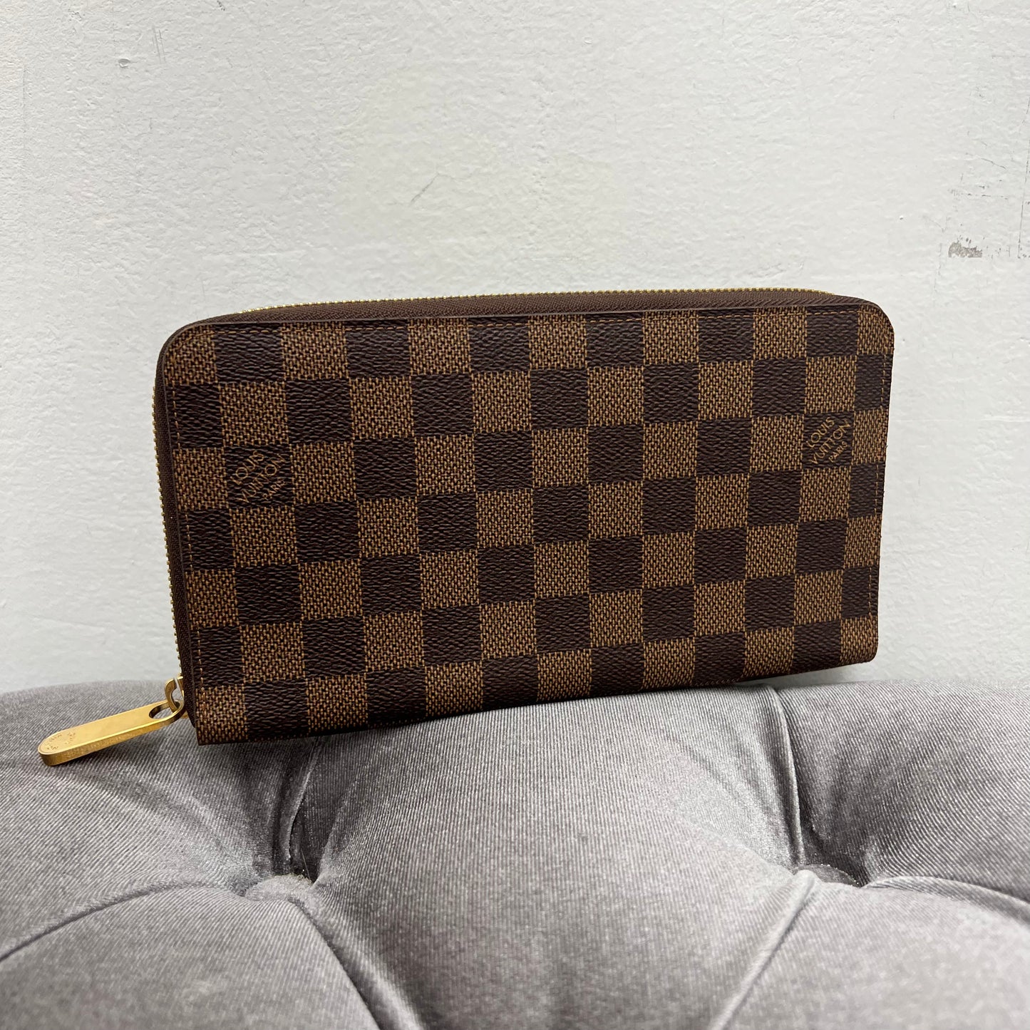 Louis Vuitton Zippy Organizer Damier Ebene