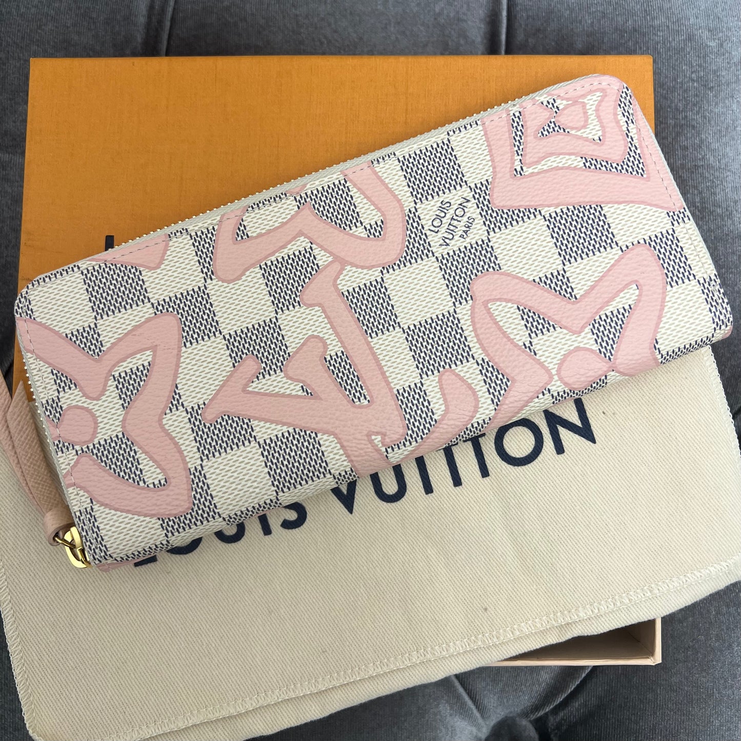 Louis Vuitton Clemence Tahitienne Damier Azur