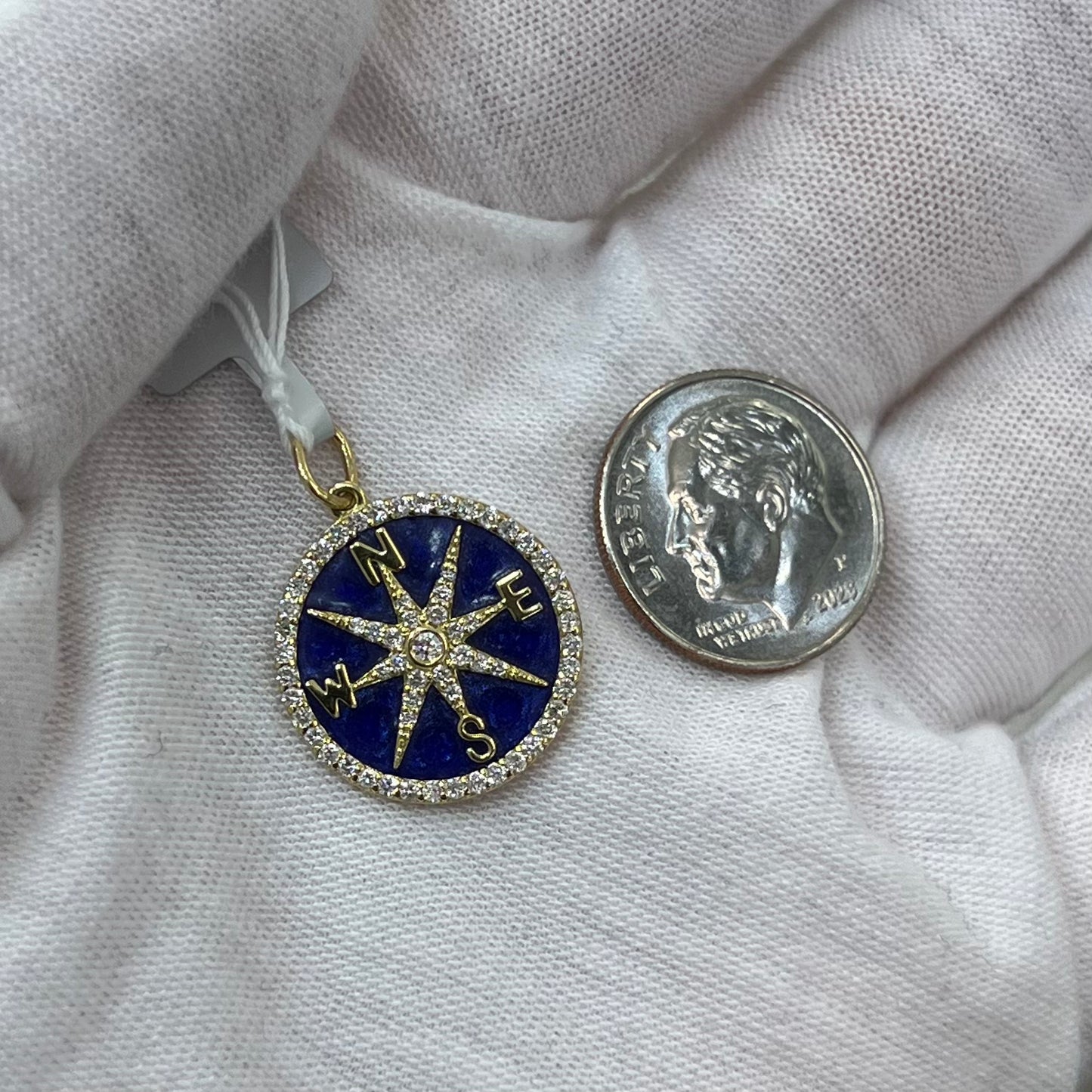 18k Gold NWES Pendant