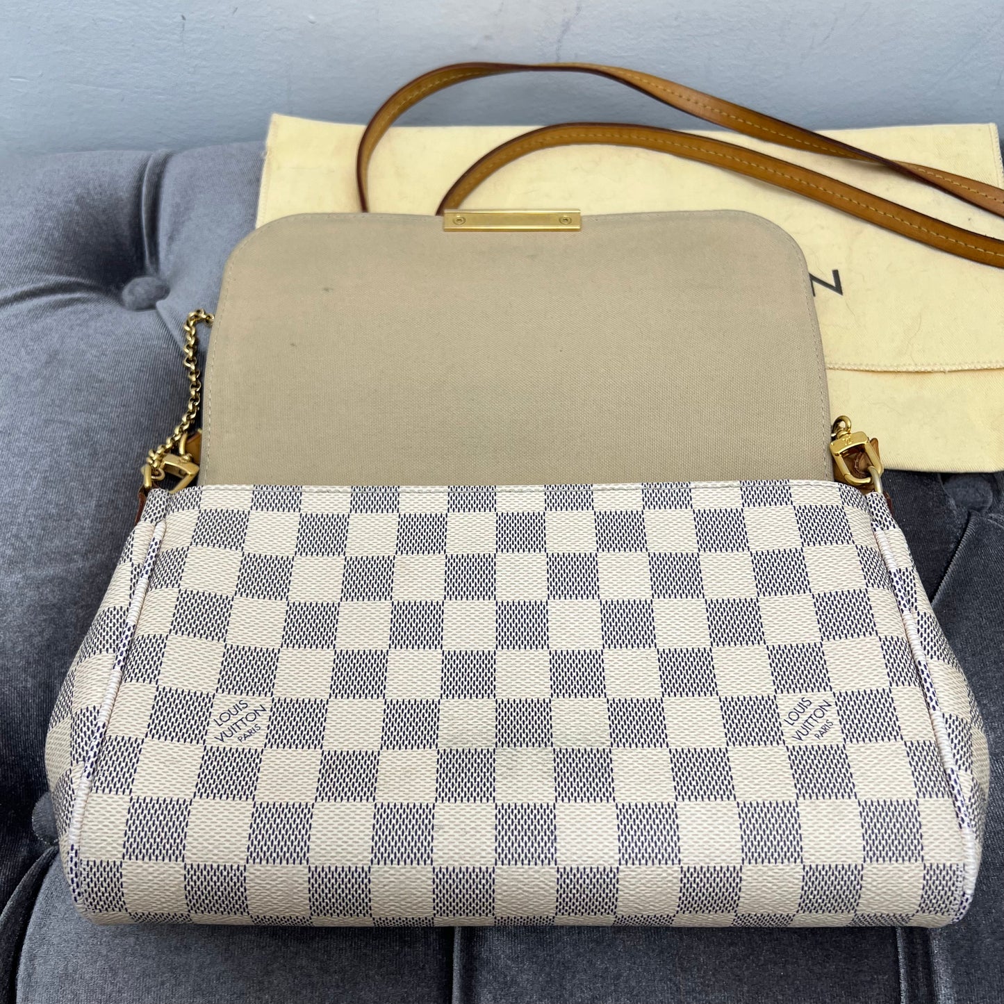 Louis Vuitton Favorite MM Damier Azur