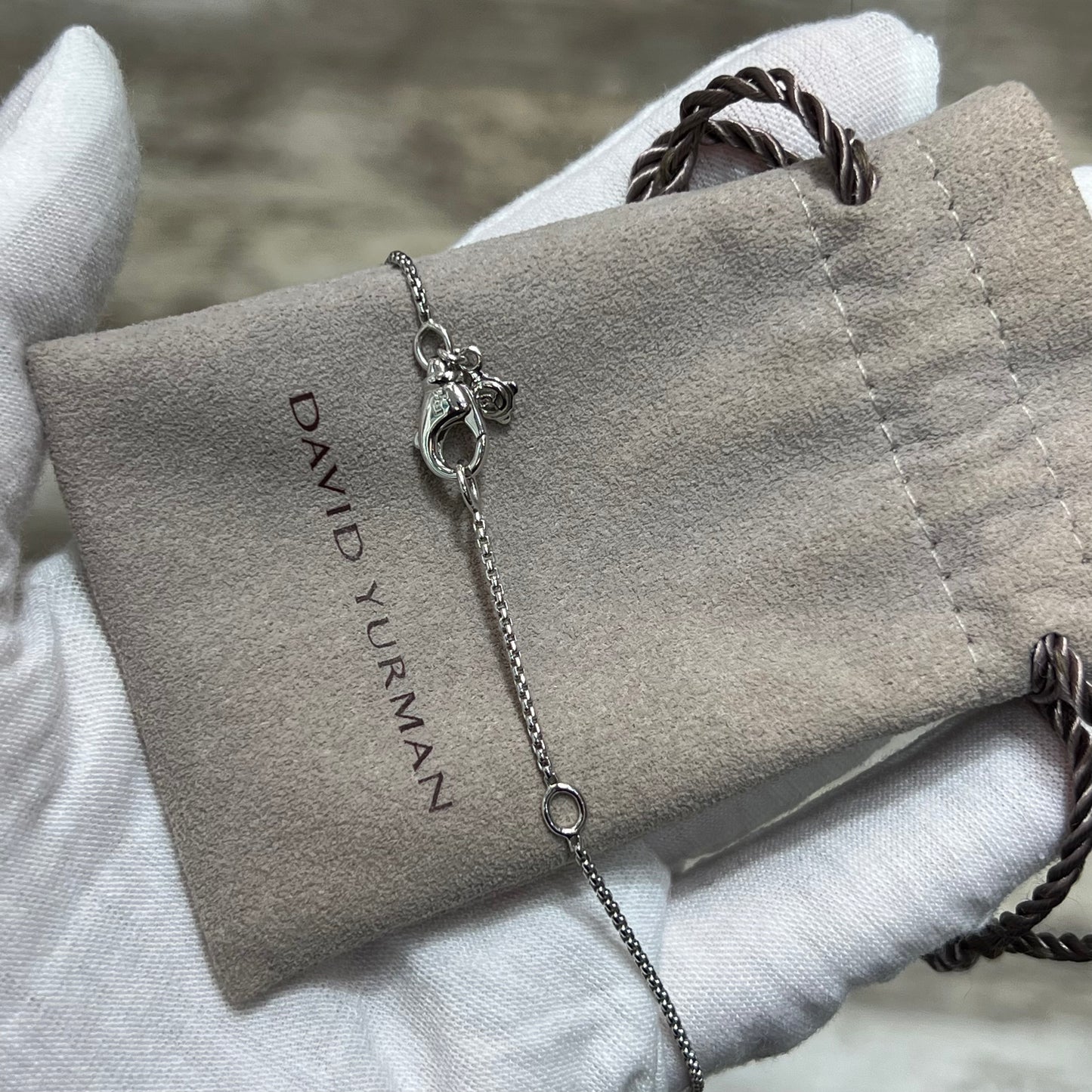 David Yurman Infinity Diamond Necklace