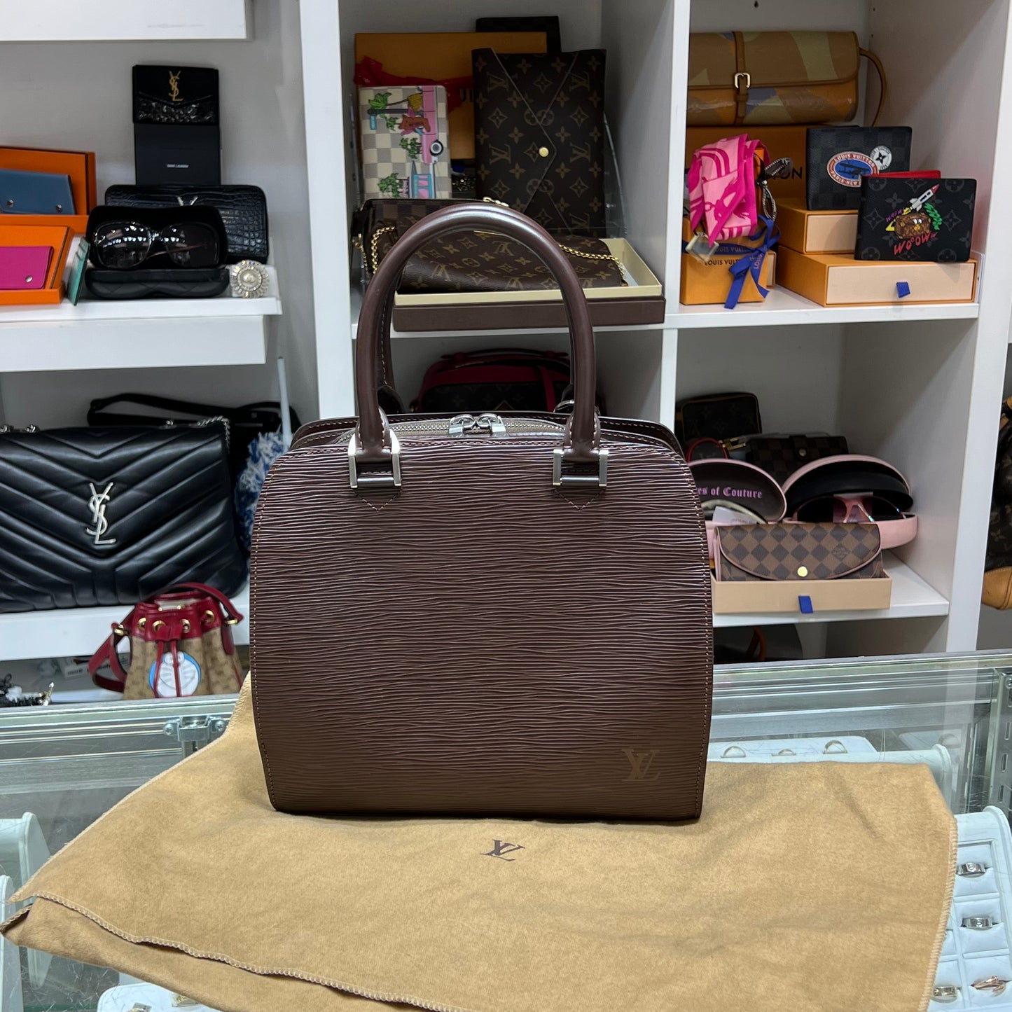Louis Vuitton Pont Neuf Brown Epi