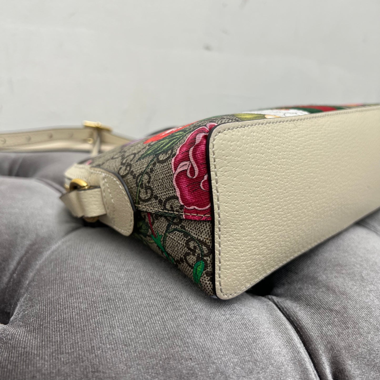 Gucci GG Monogram Ophidia Crossbody Bag Floral