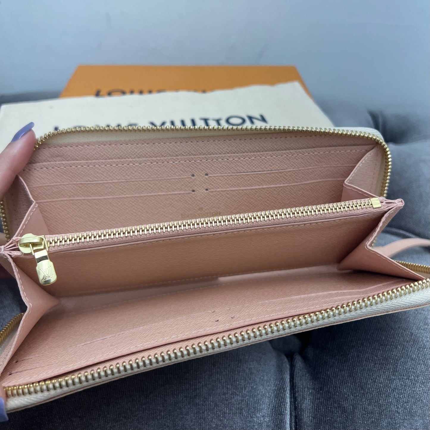 Louis Vuitton Clemence Tahitienne Damier Azur