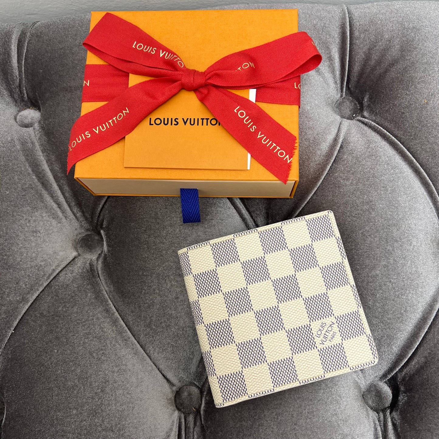 Louis Vuitton Marco Wallet Damier Azur