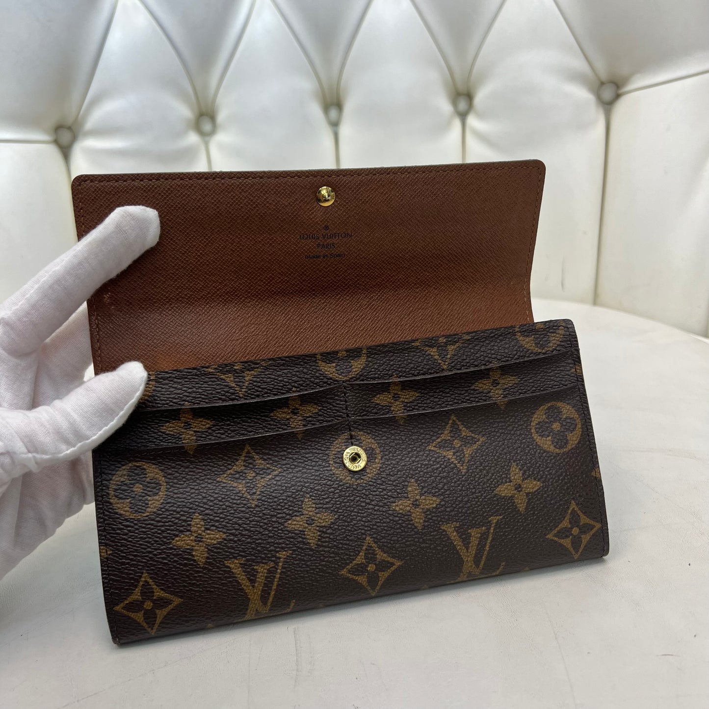 Louis Vuitton Sarah Wallet Monogram