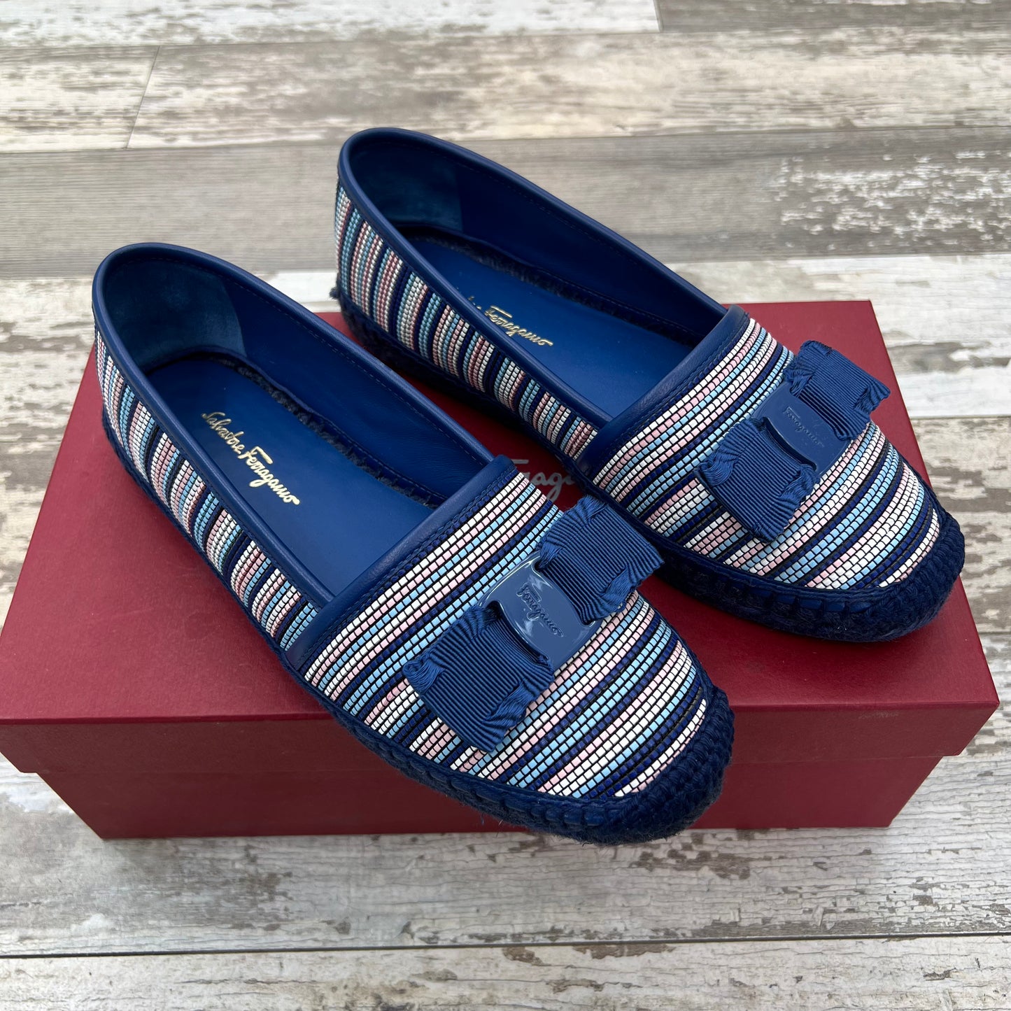 Salvatore Ferragamo Emeline Flats, Size 7