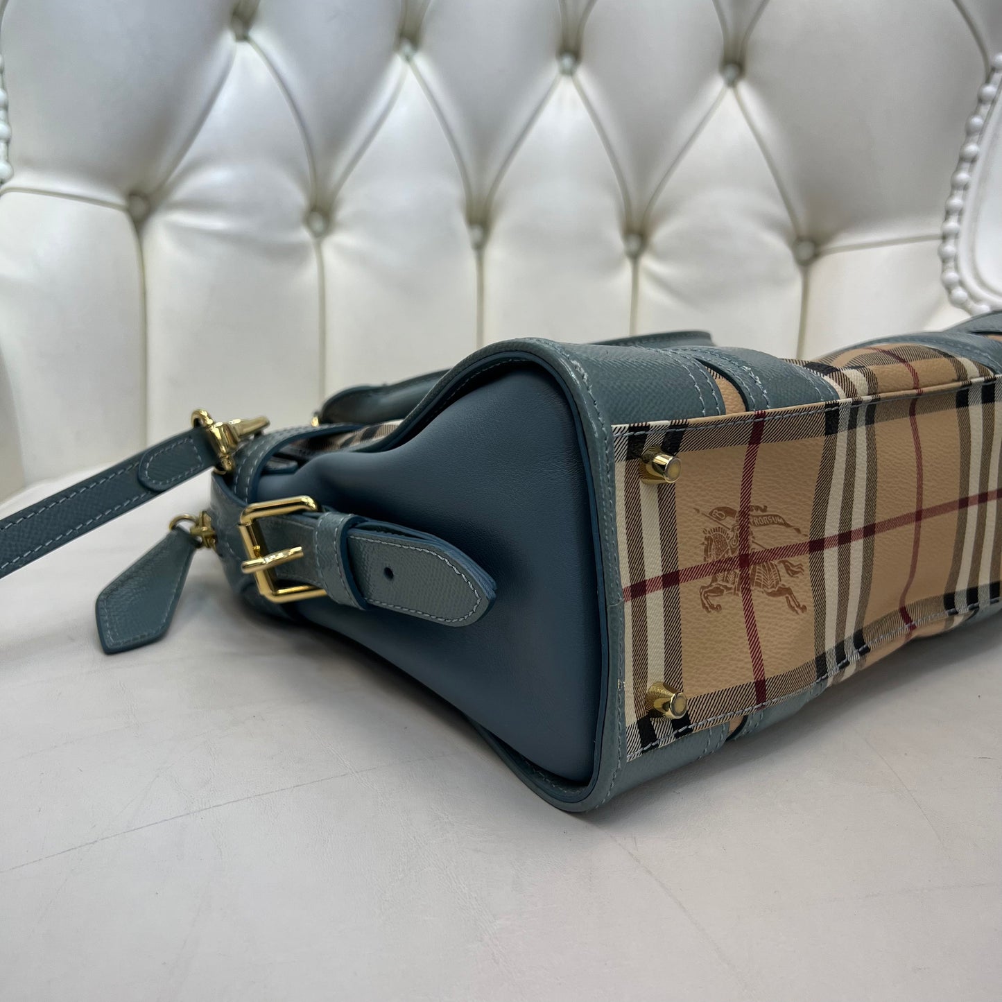 Burberry Eucalyptus 2 Way Bag