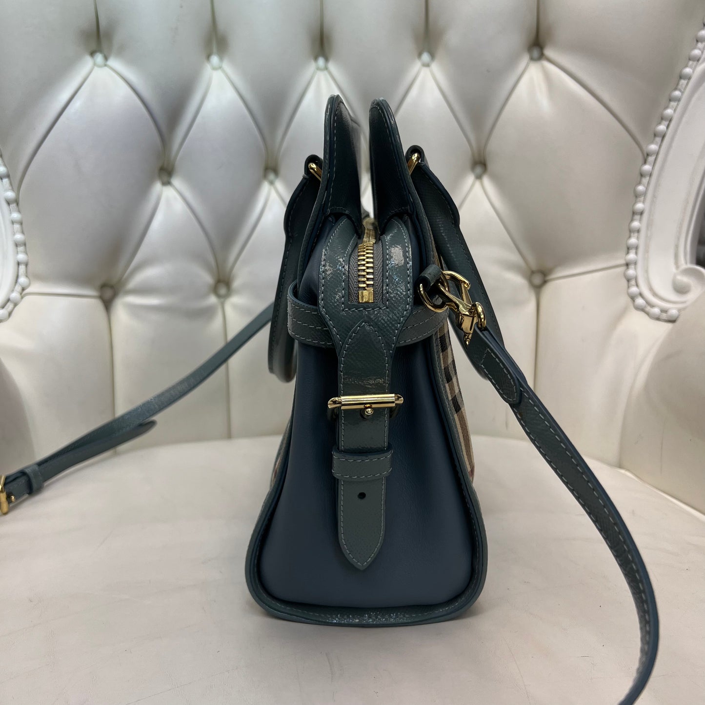 Burberry Eucalyptus 2 Way Bag