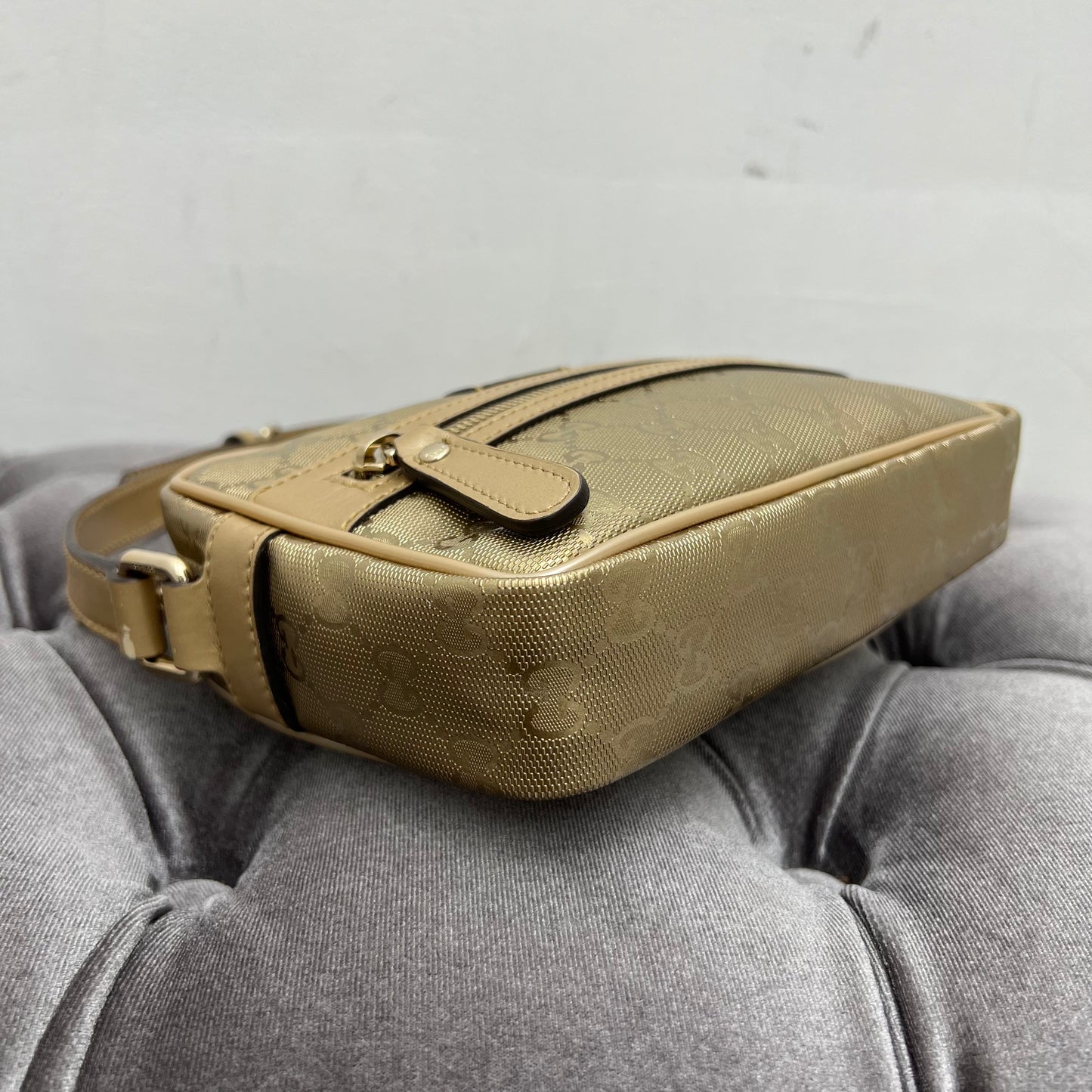 Gucci Camera Bag Gold