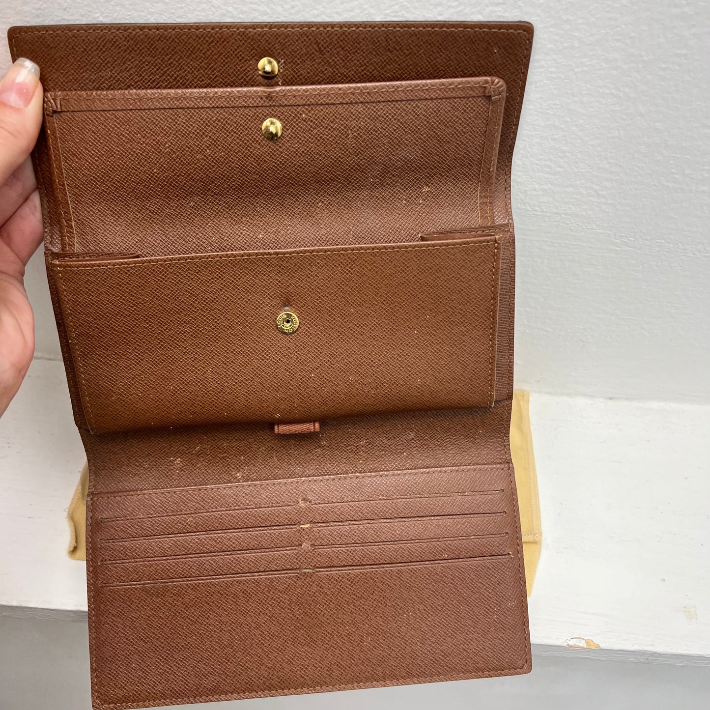 Louis Vuitton Sarah Wallet Monogram