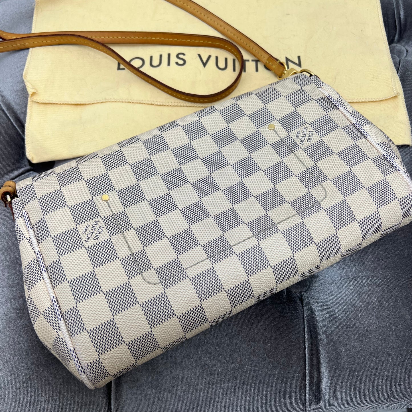 Louis Vuitton Favorite MM Damier Azur