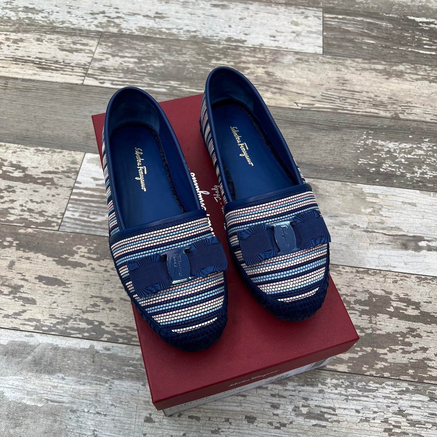 Salvatore Ferragamo Emeline Flats, Size 7