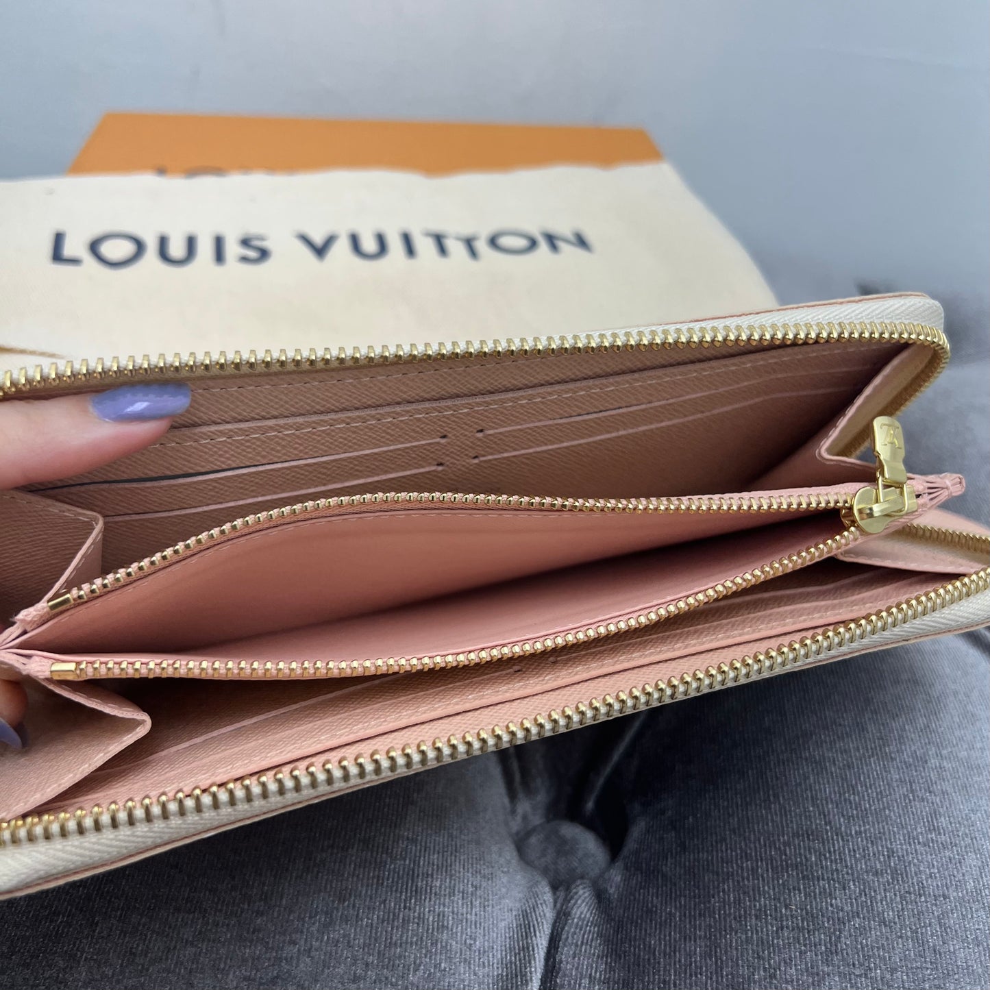 Louis Vuitton Clemence Tahitienne Damier Azur