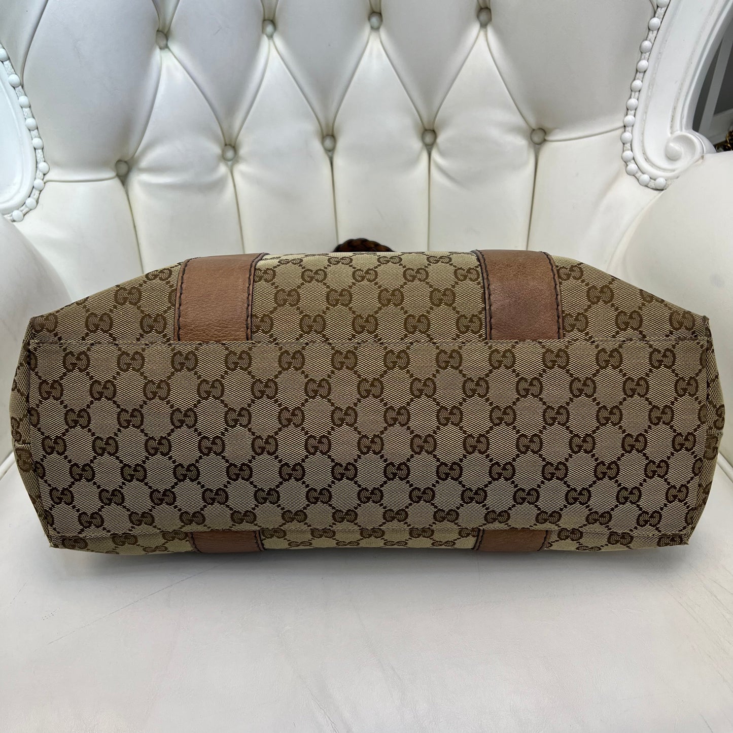 Gucci Canvas Shoulder Bag